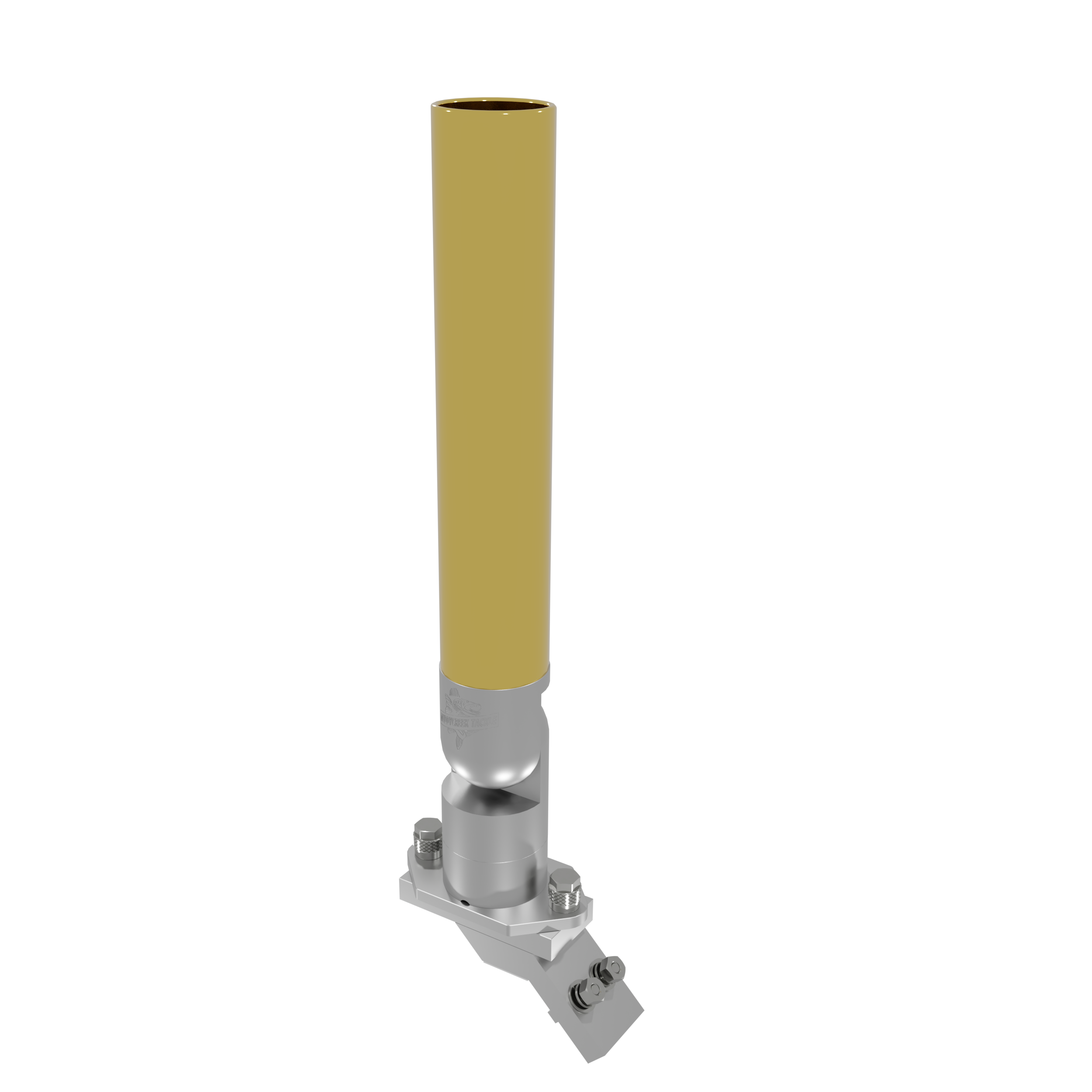 ROD HOLDER WITH INTEGRATED GUNWALE MOUNT