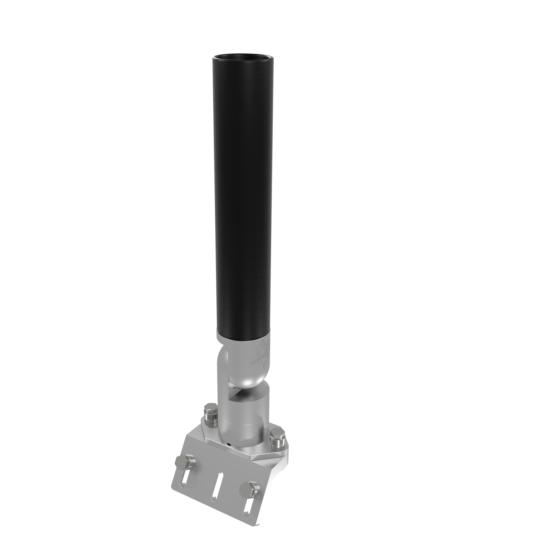 ROD HOLDER WITH INTEGRATED GUNWALE MOUNT