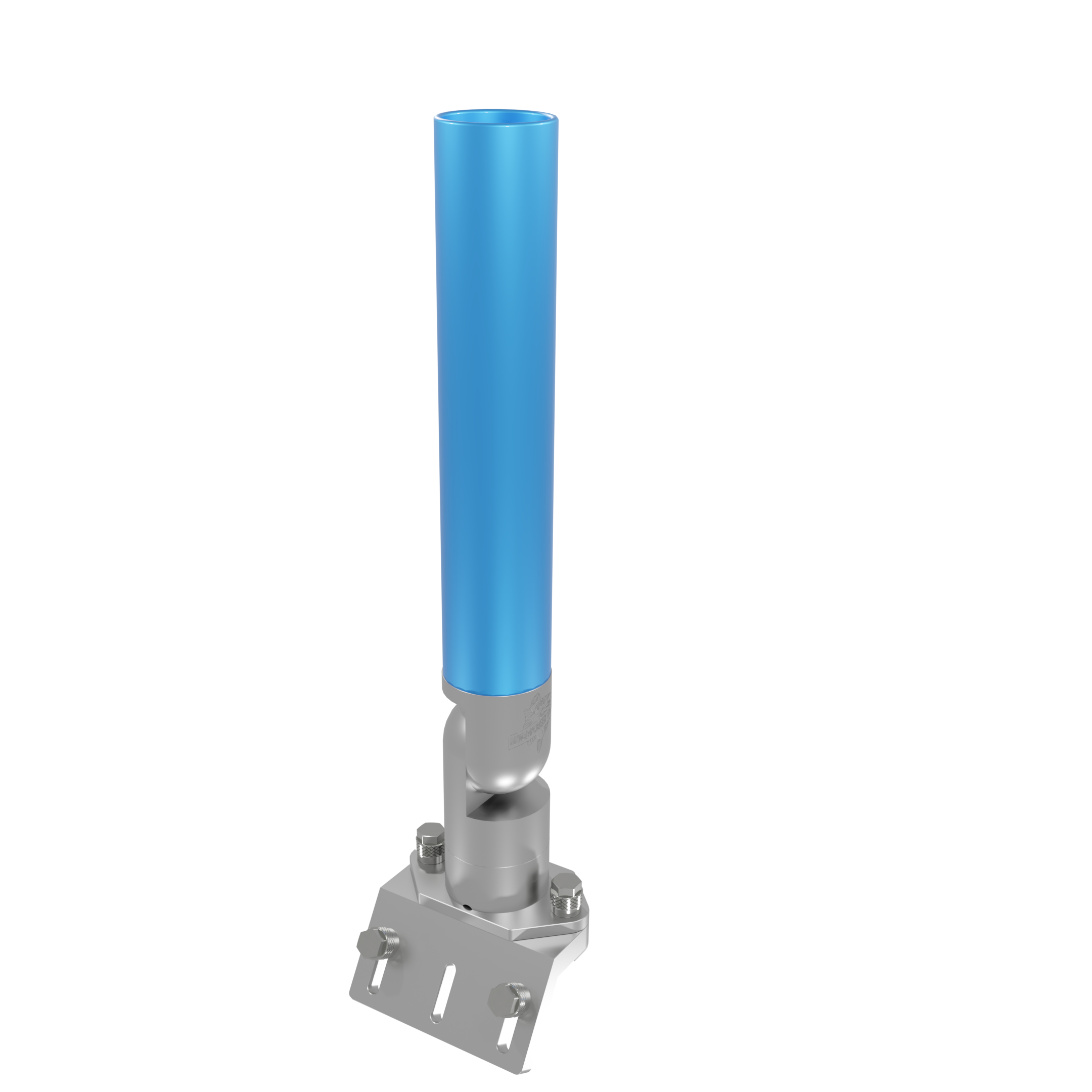 ROD HOLDER WITH INTEGRATED GUNWALE MOUNT