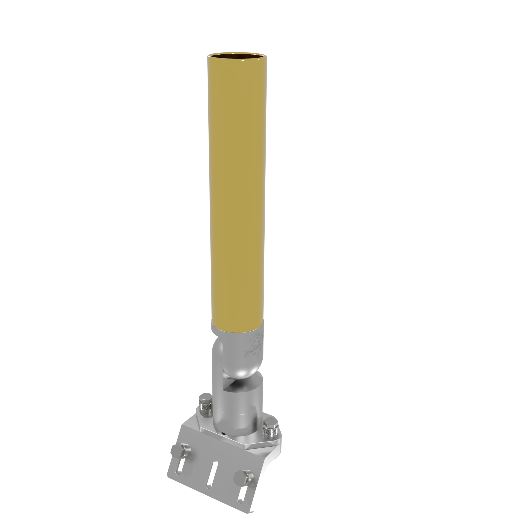 ROD HOLDER WITH INTEGRATED GUNWALE MOUNT