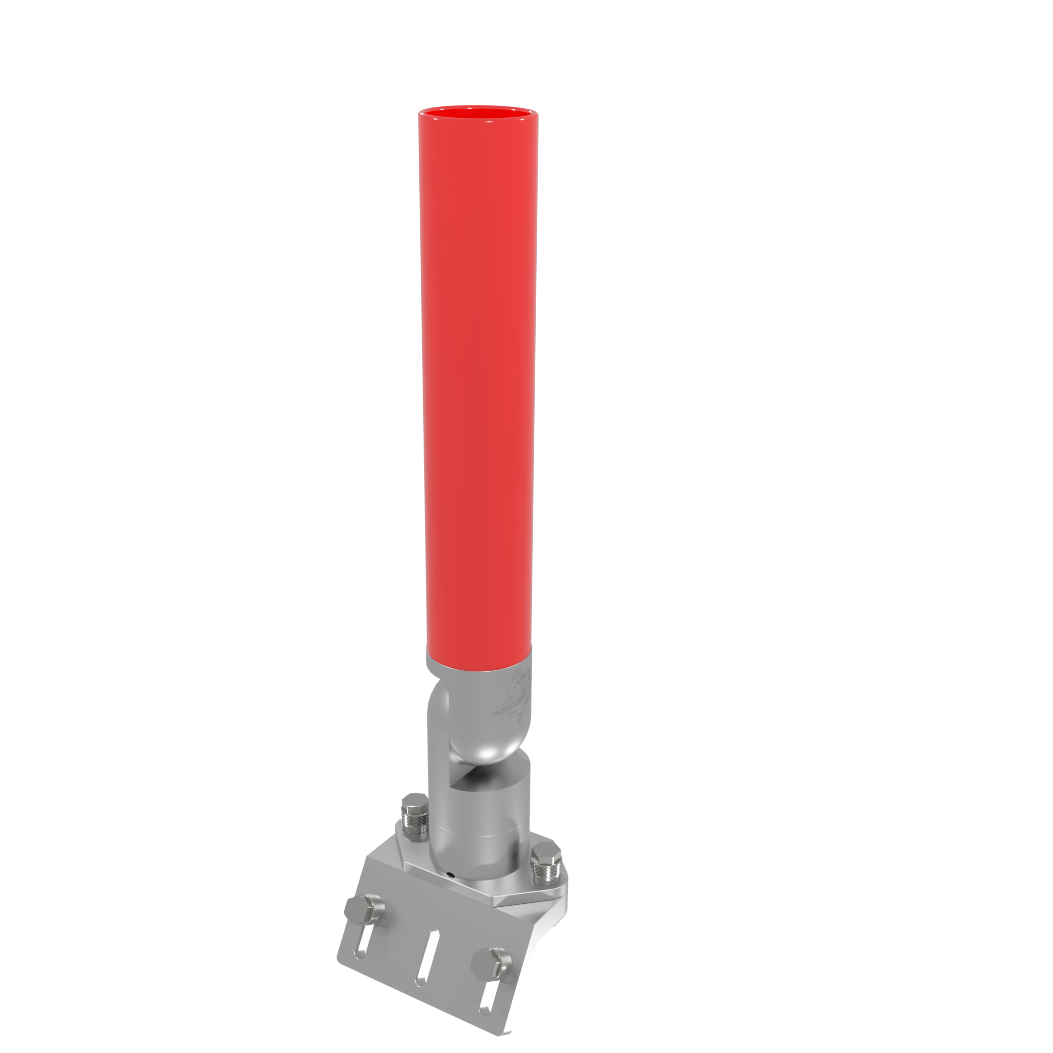 ROD HOLDER WITH INTEGRATED GUNWALE MOUNT