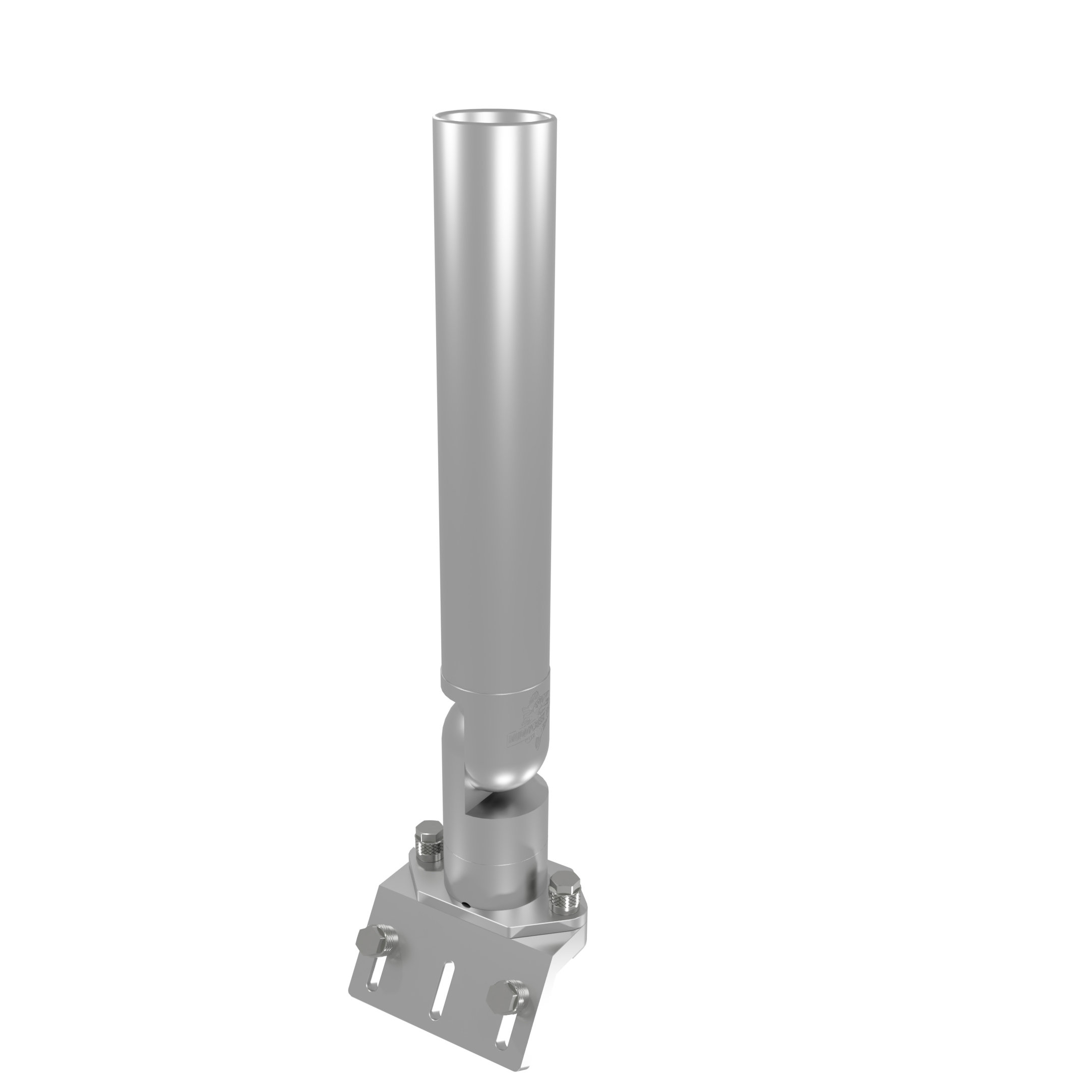 ROD HOLDER WITH INTEGRATED GUNWALE MOUNT