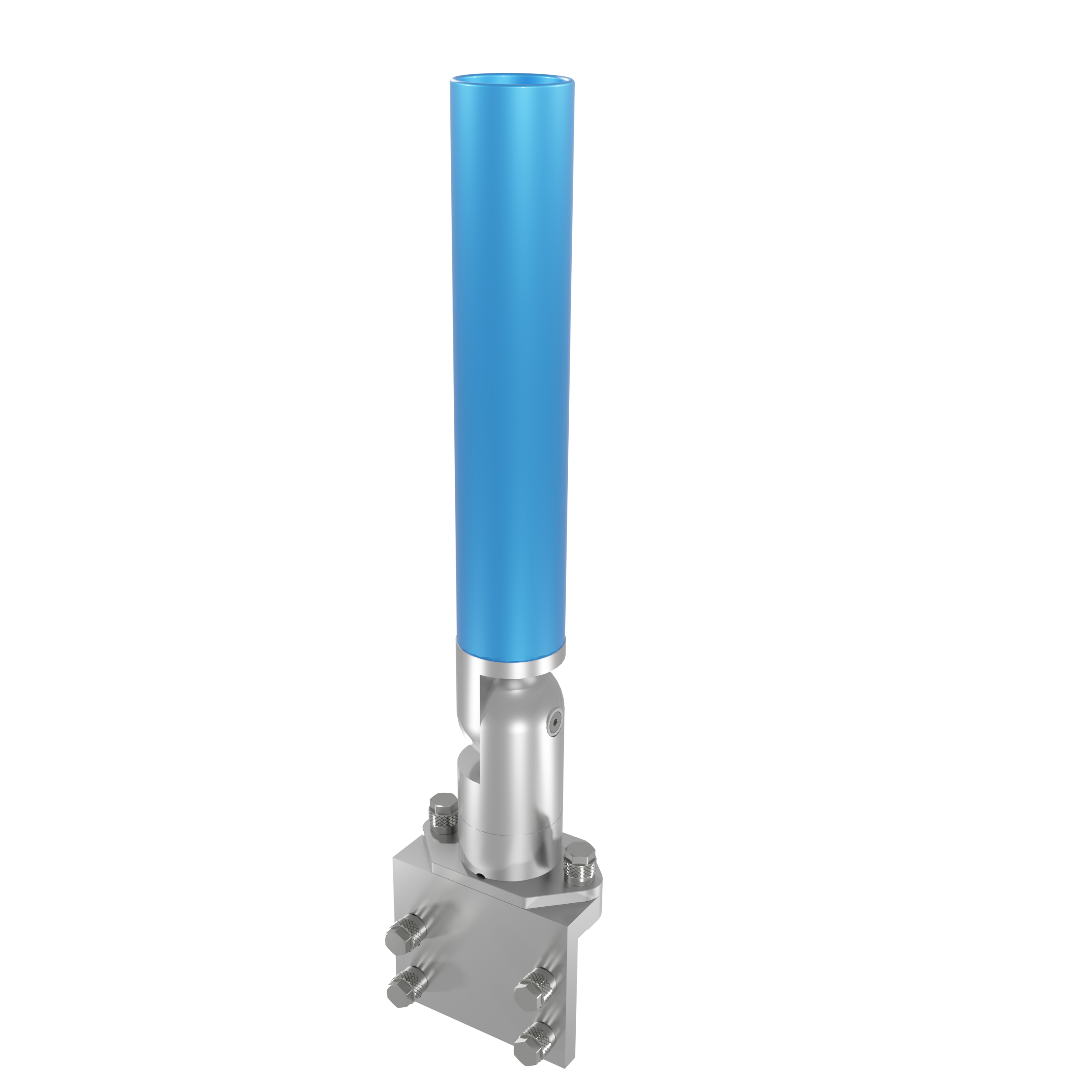 ROD HOLDER WITH INTEGRATED GUNWALE MOUNT