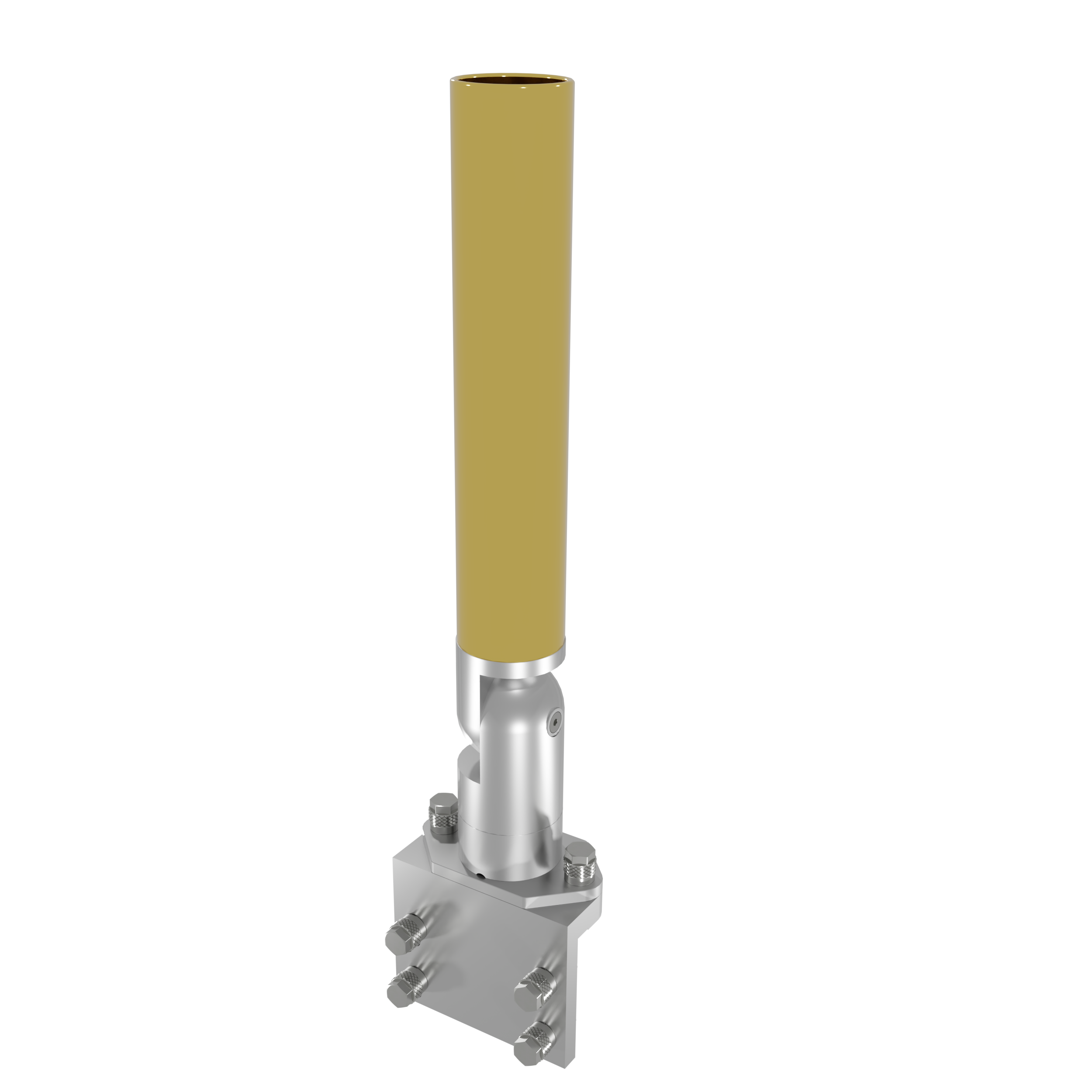 ROD HOLDER WITH INTEGRATED GUNWALE MOUNT