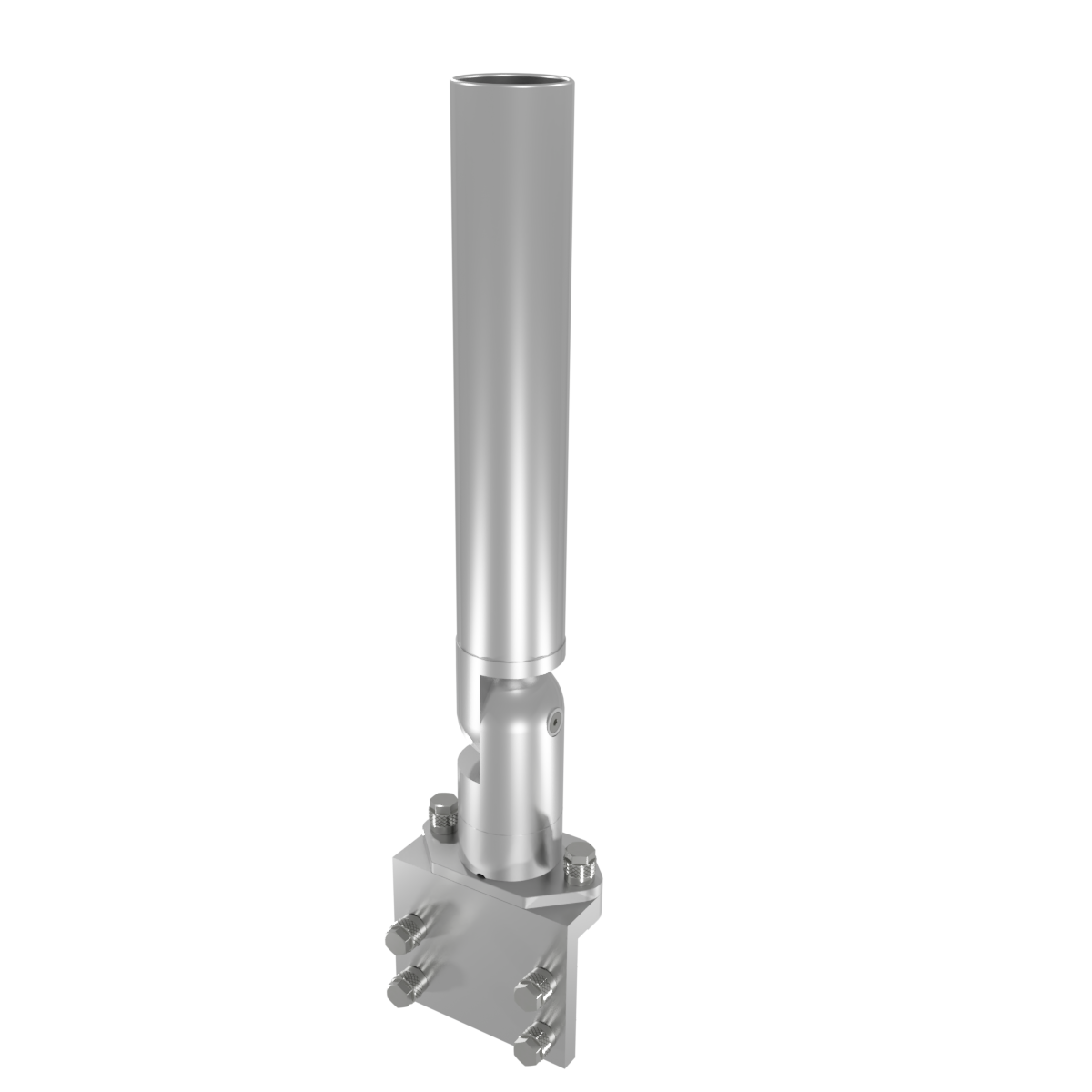 ROD HOLDER WITH INTEGRATED GUNWALE MOUNT