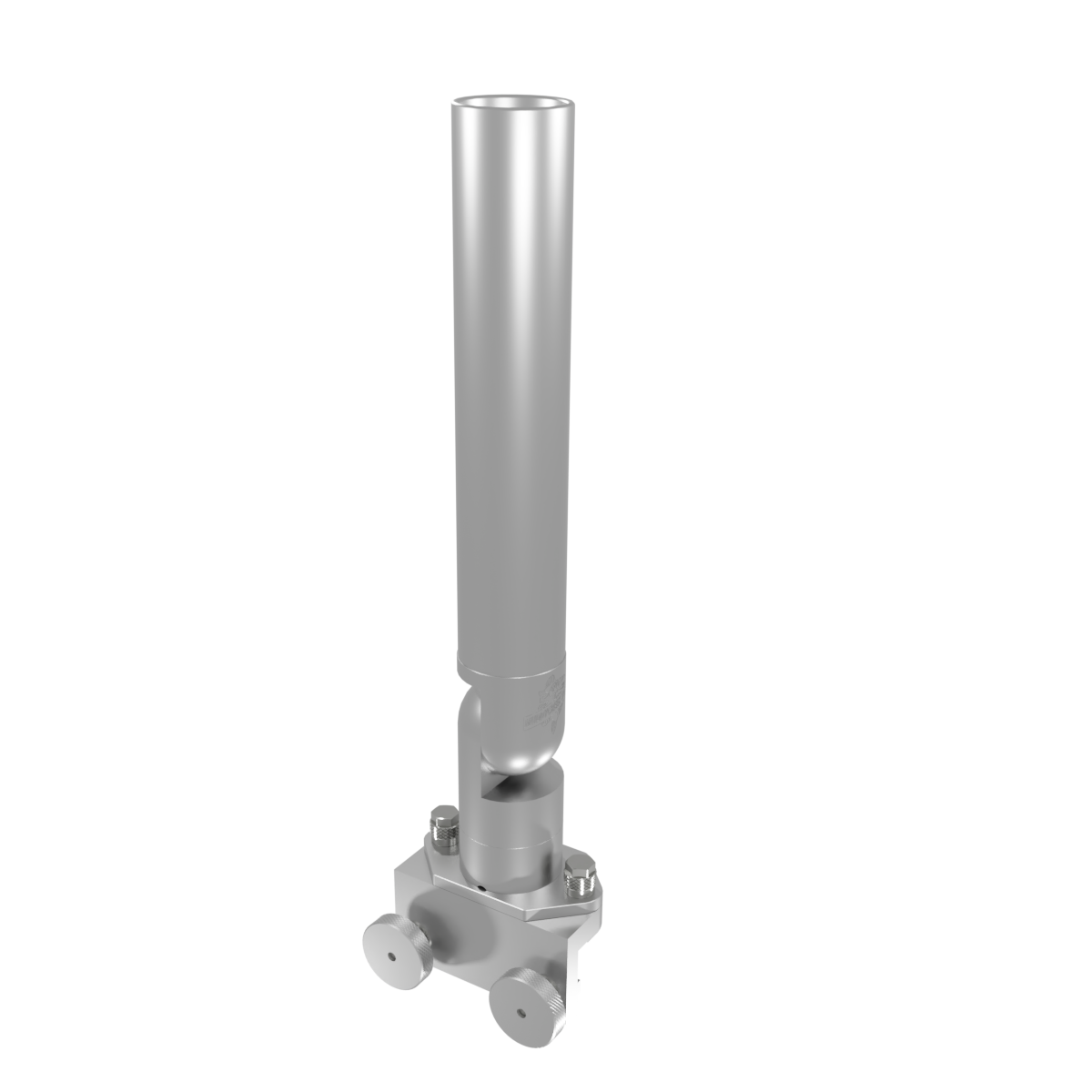ROD HOLDER WITH INTEGRATED GUNWALE MOUNT