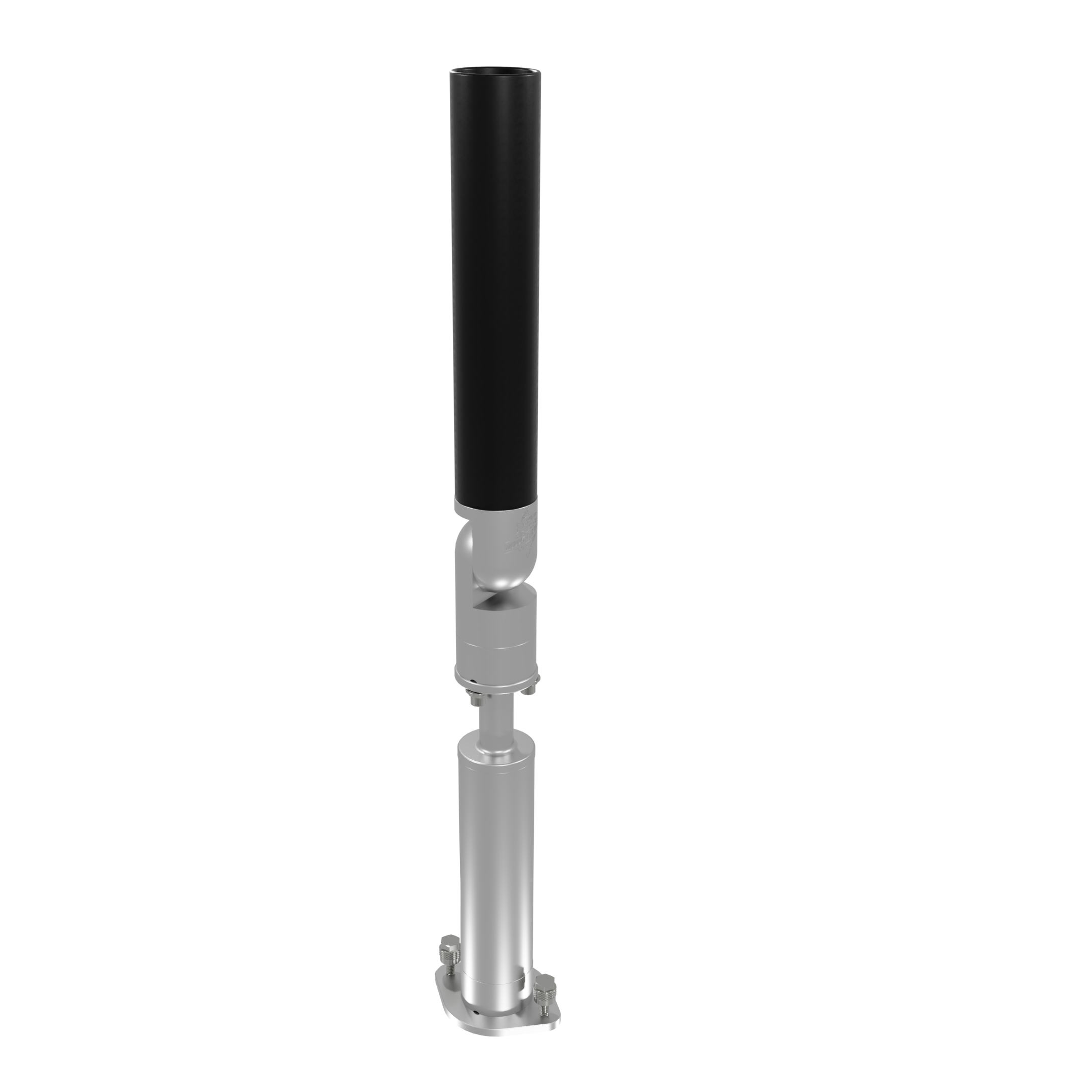 ROD HOLDER WITH TRACK MOUNT AND RISER