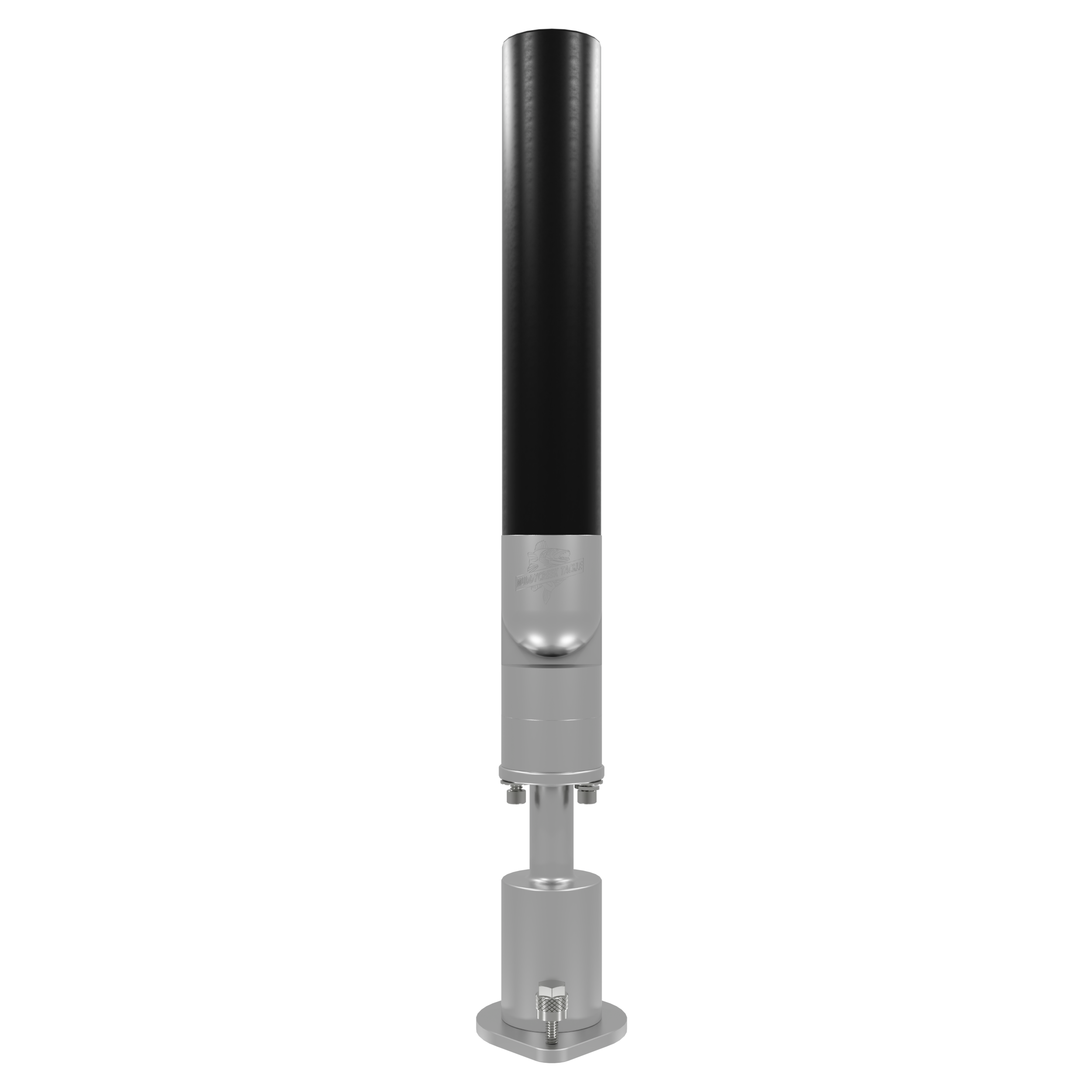 ROD HOLDER WITH TRACK MOUNT AND RISER