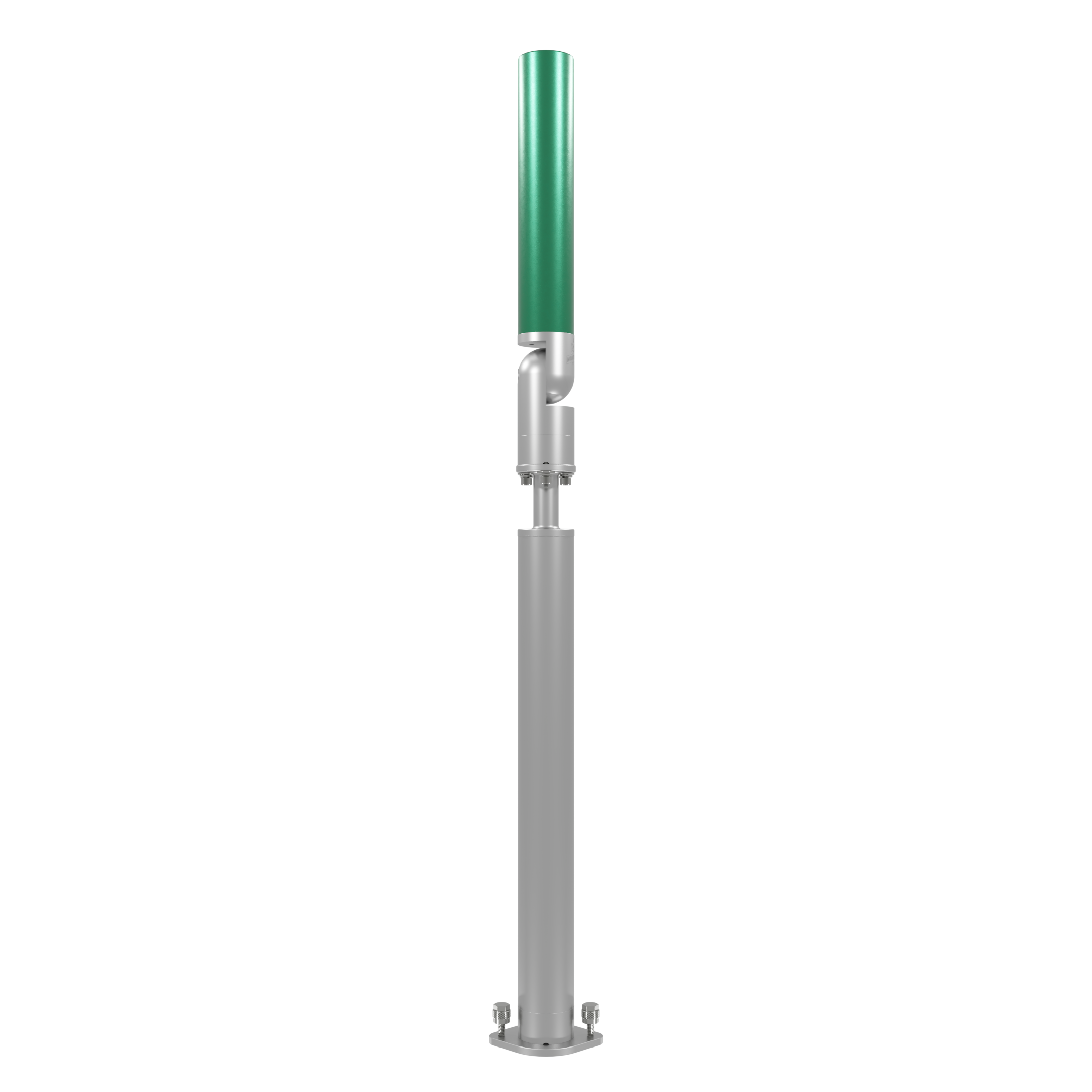 ROD HOLDER WITH TRACK MOUNT AND RISER