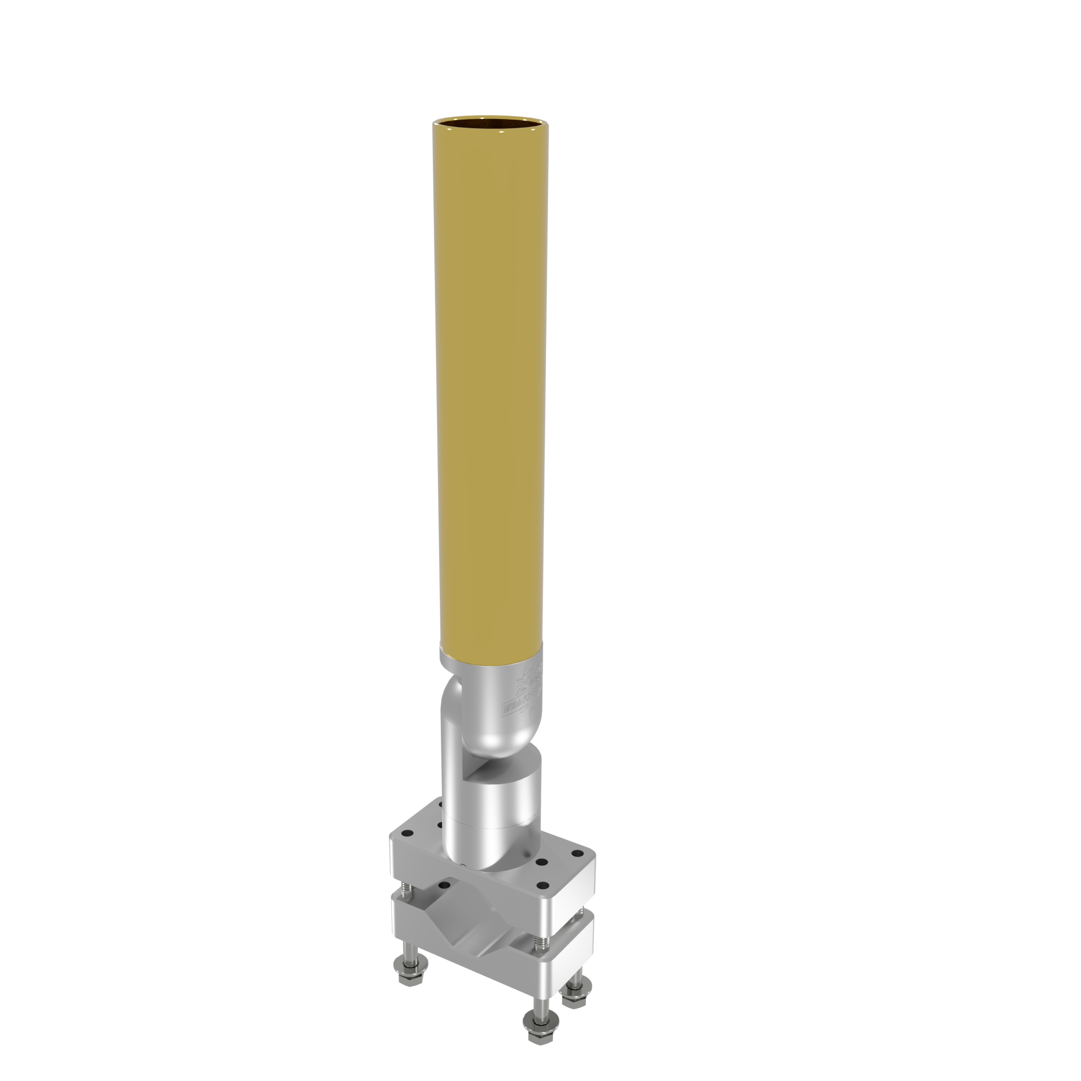 ROD HOLDER SINGLE VERTICAL RAIL CLAMP