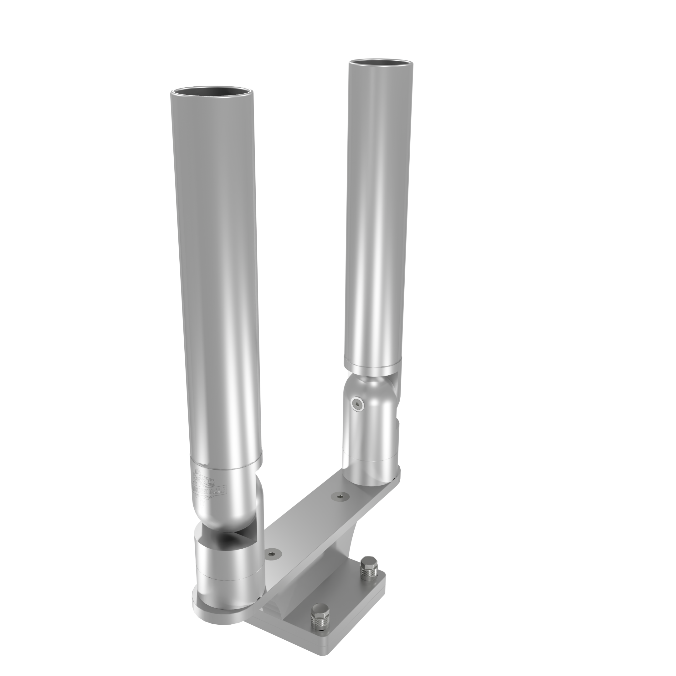 dual fishing rod holders Dual Horizontal Tree Rod Holder – Durable, Removable & Streamlined