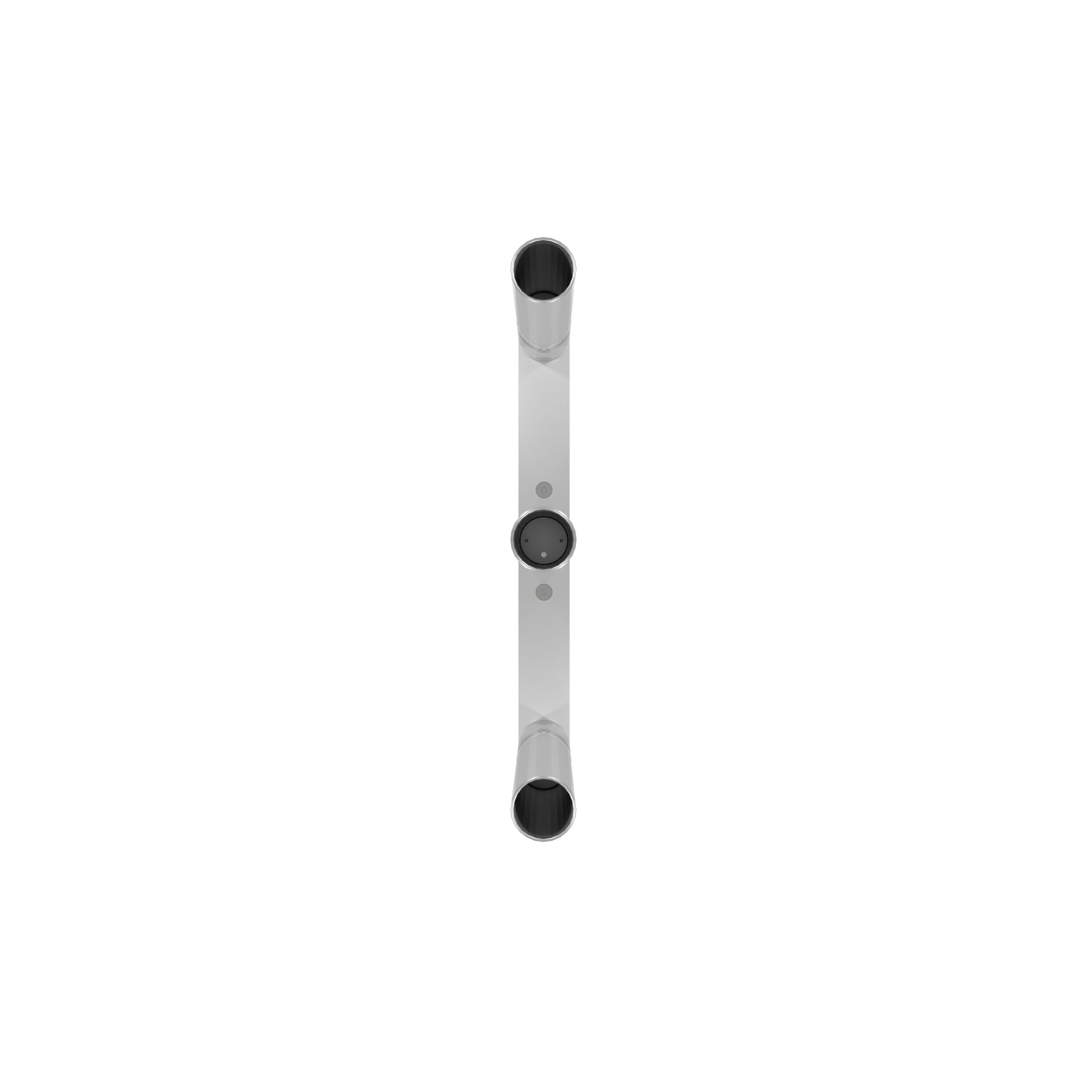 TRIPLE HORIZONTAL TREE ROD HOLDER WITH CLAMSHELL