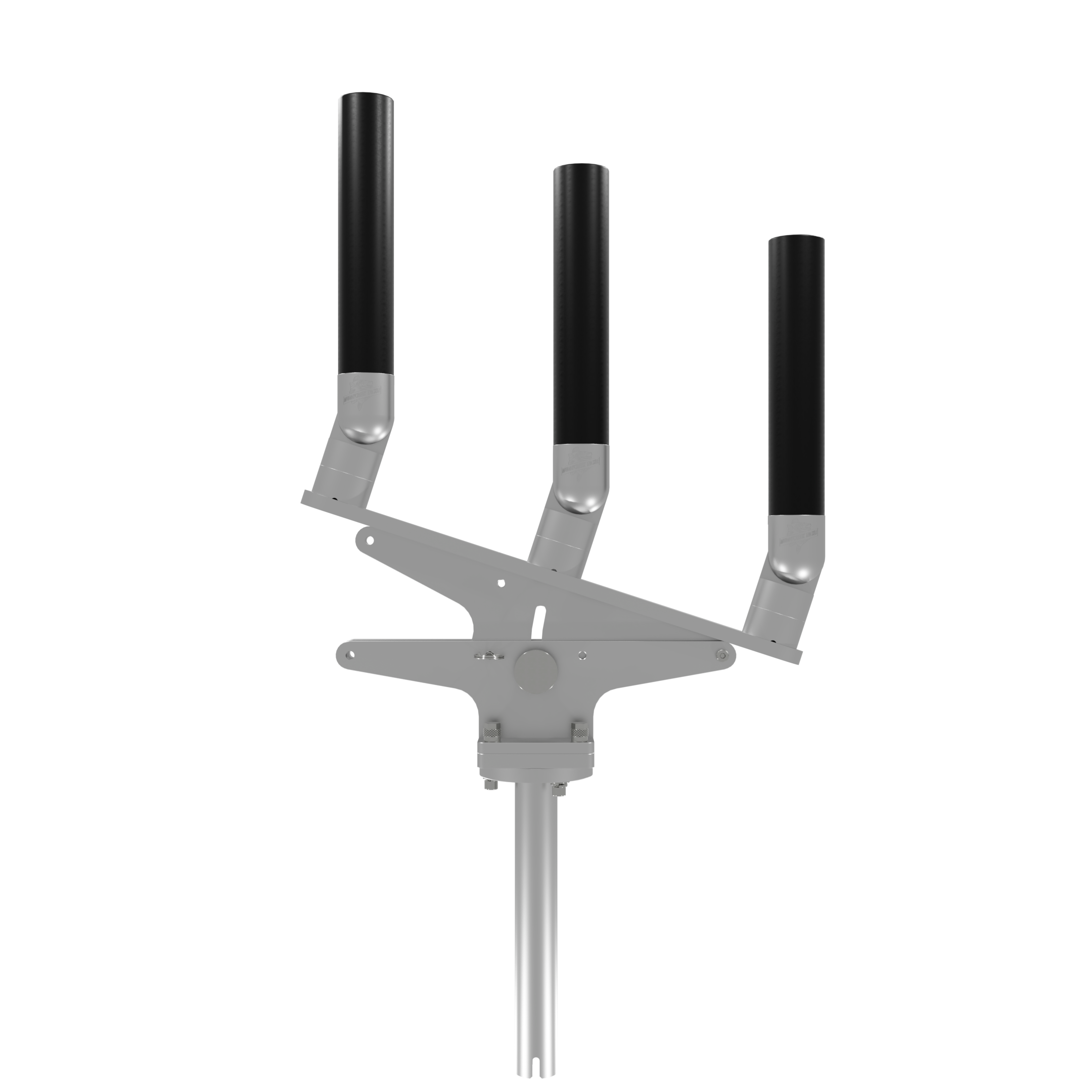 TRIPLE ARTICULATING TREE ROD HOLDER WITH GIMBAL