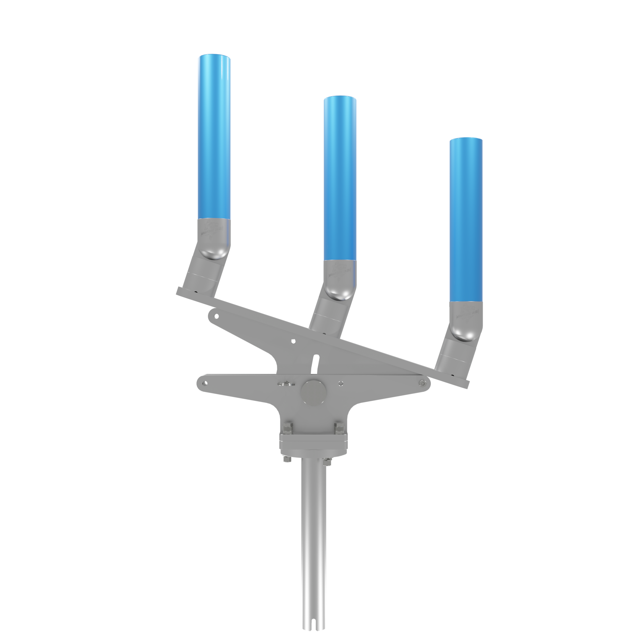 TRIPLE ARTICULATING TREE ROD HOLDER WITH GIMBAL