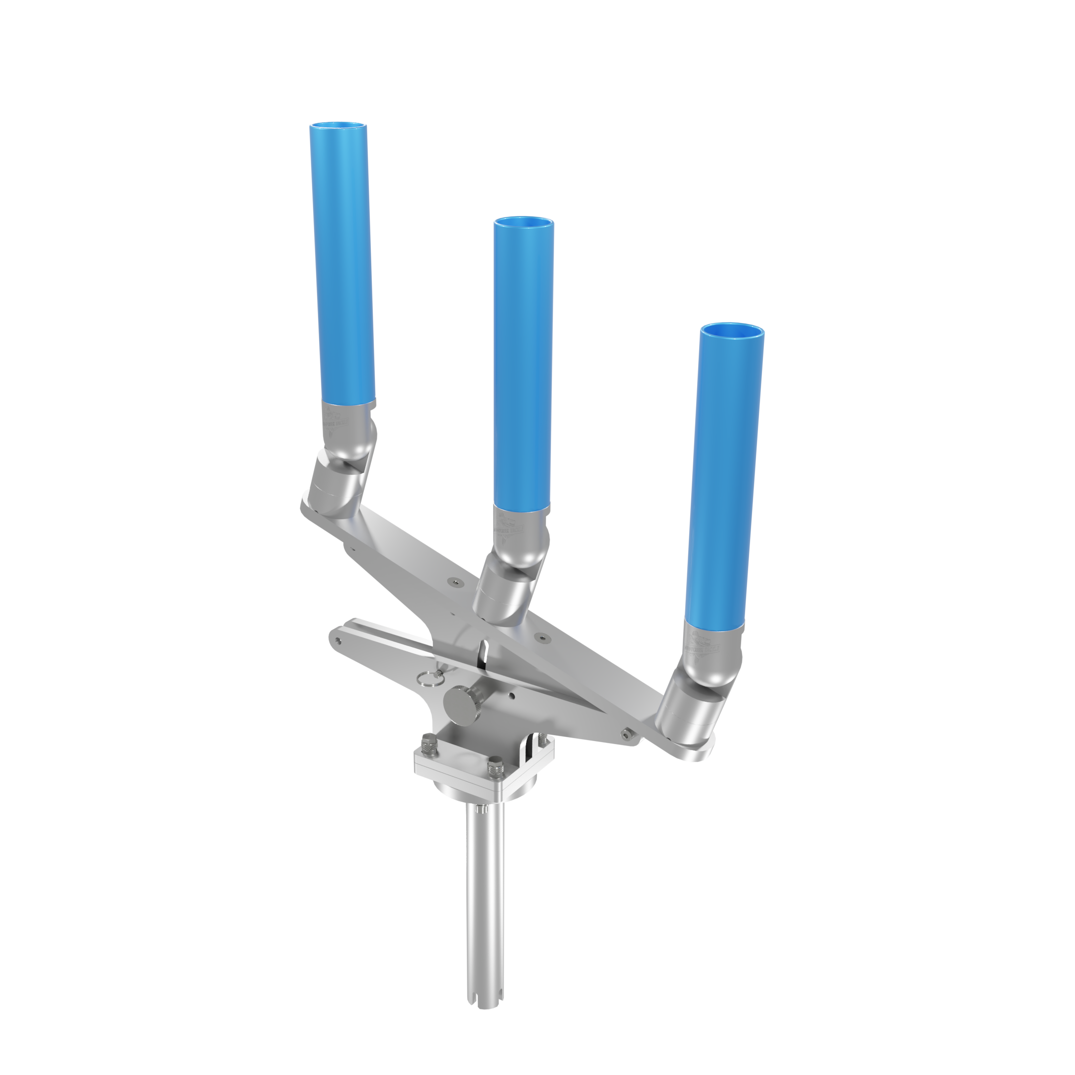 TRIPLE ARTICULATING TREE ROD HOLDER WITH GIMBAL