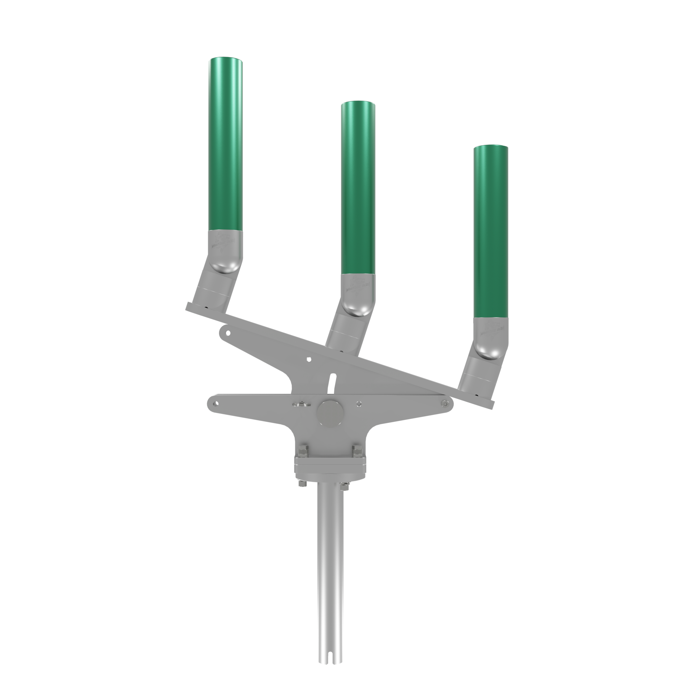 TRIPLE ARTICULATING TREE ROD HOLDER WITH GIMBAL
