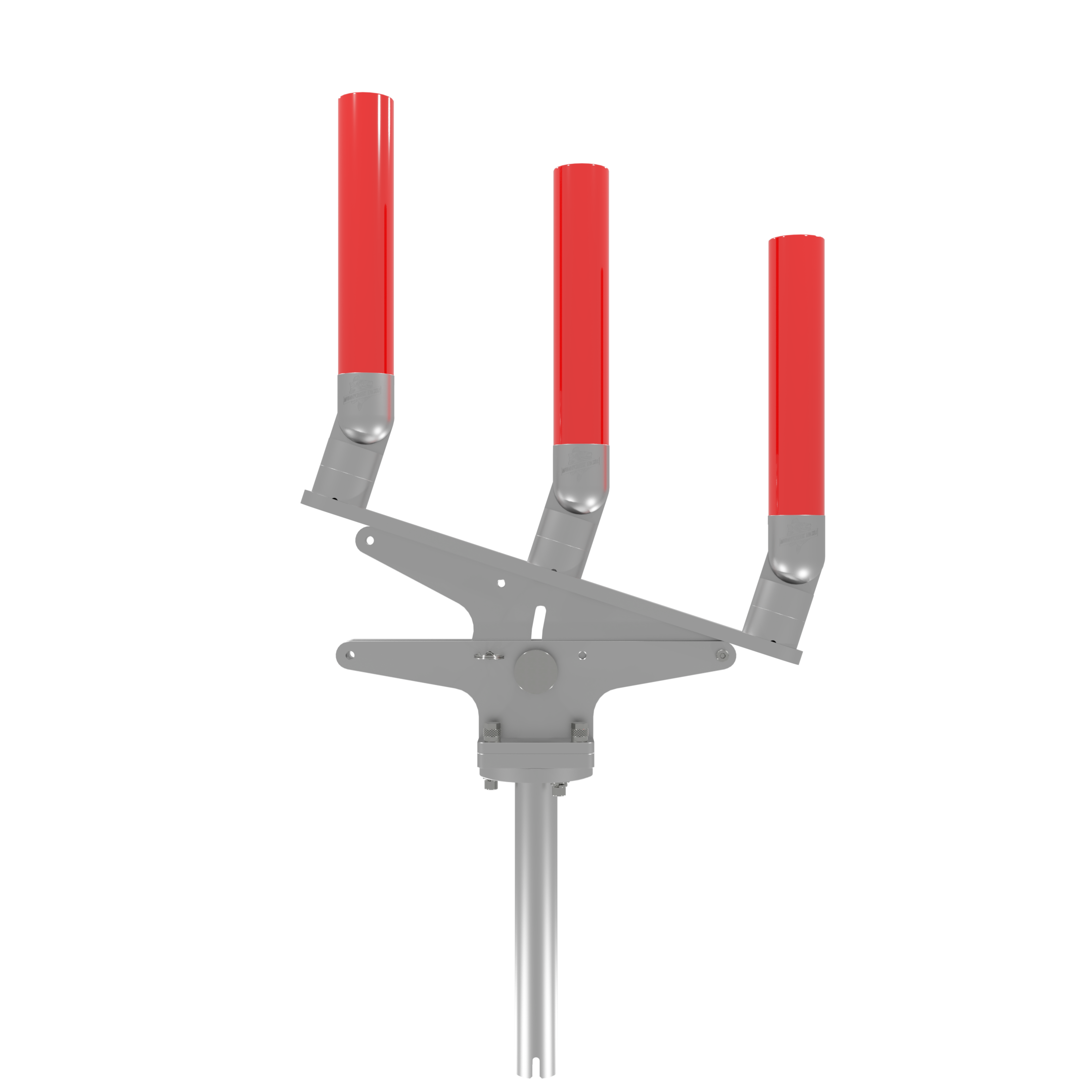 TRIPLE ARTICULATING TREE ROD HOLDER WITH GIMBAL