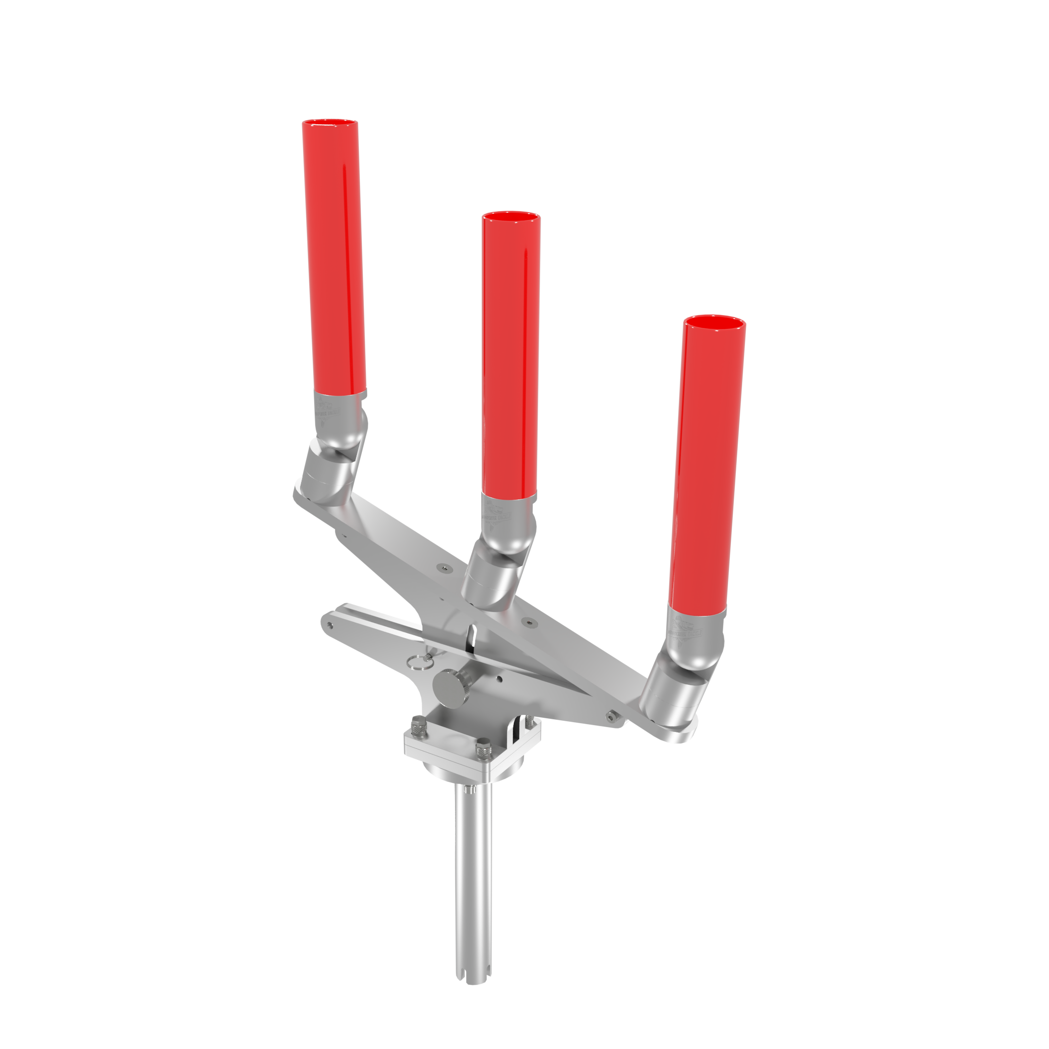 TRIPLE ARTICULATING TREE ROD HOLDER WITH GIMBAL