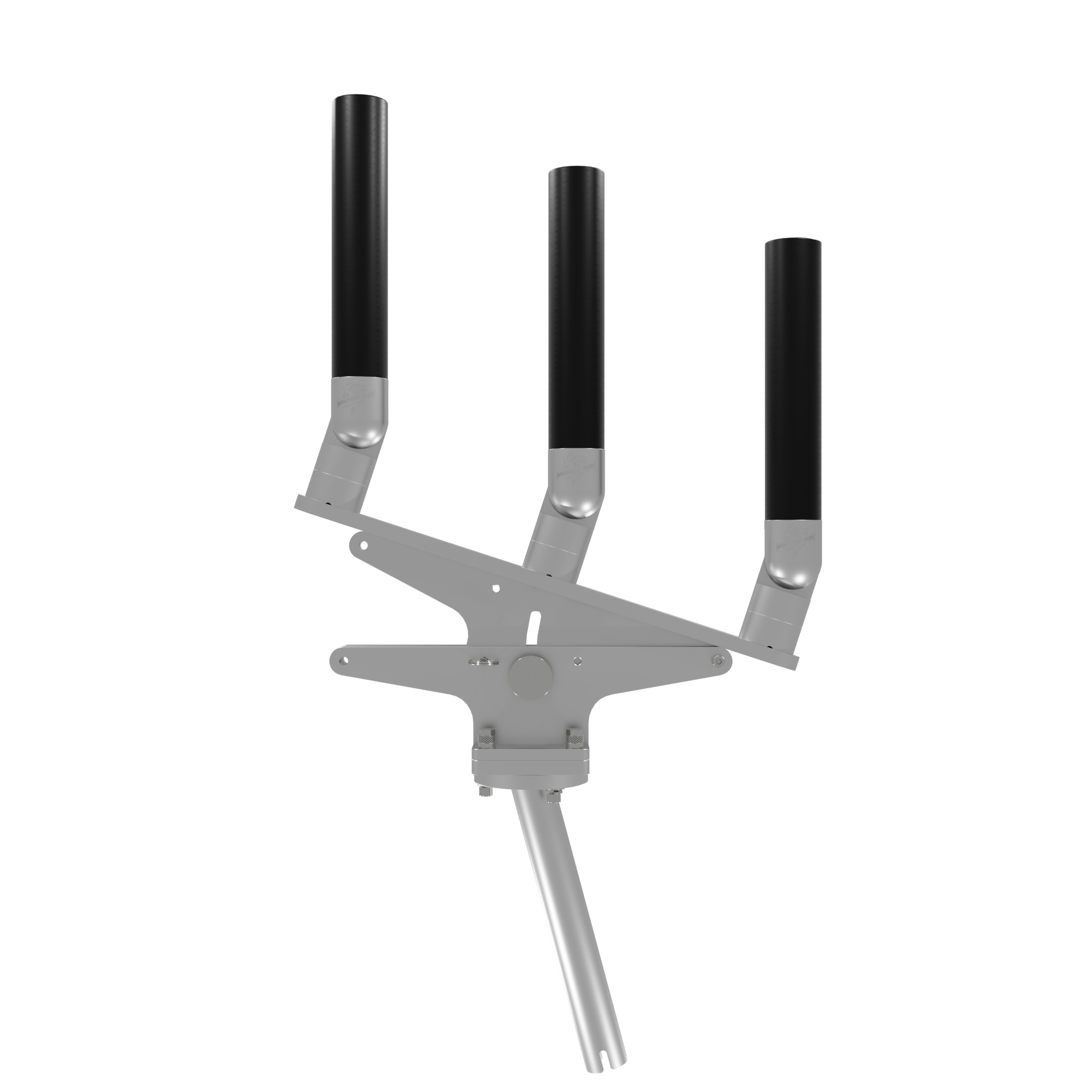 TRIPLE ARTICULATING TREE ROD HOLDER WITH GIMBAL