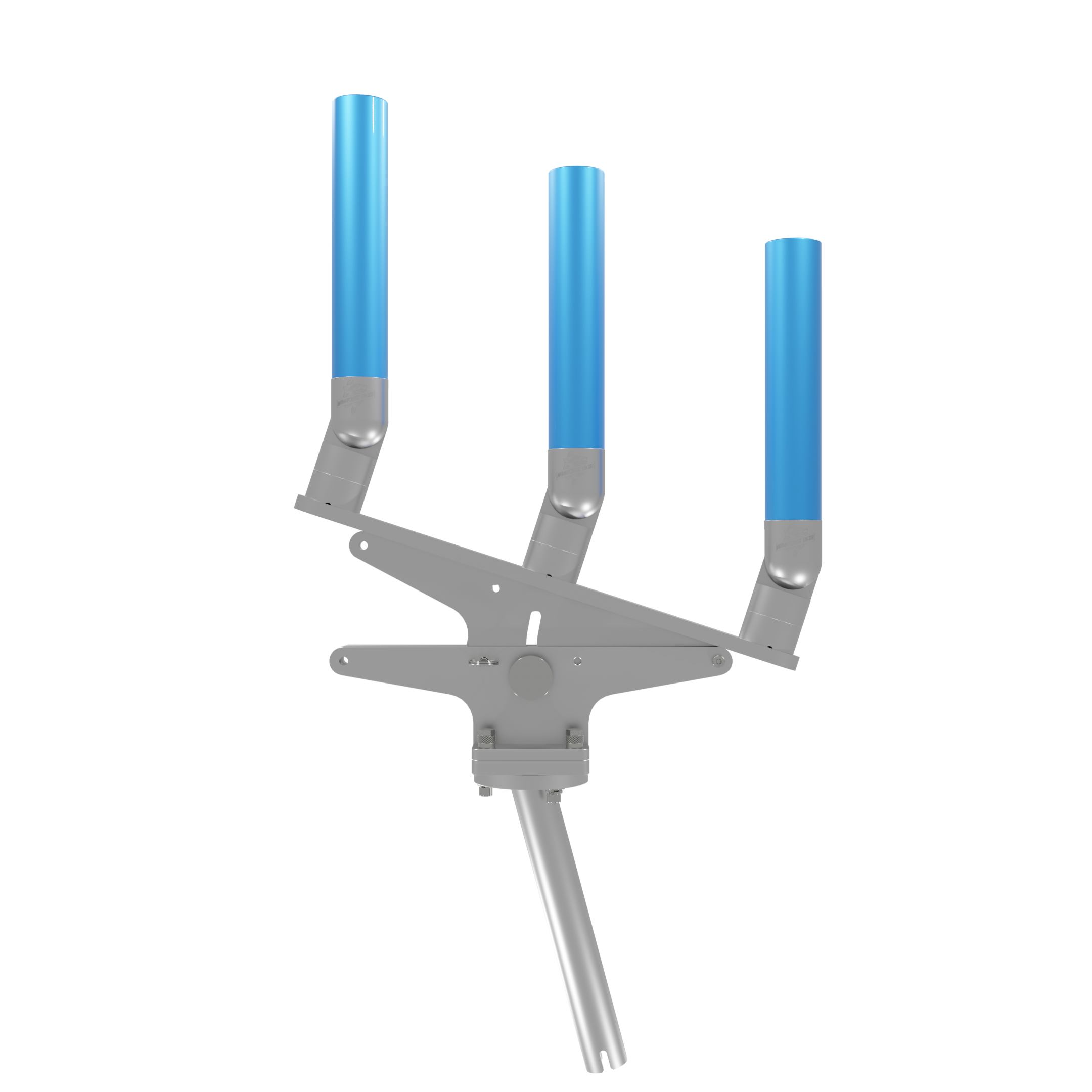 TRIPLE ARTICULATING TREE ROD HOLDER WITH GIMBAL