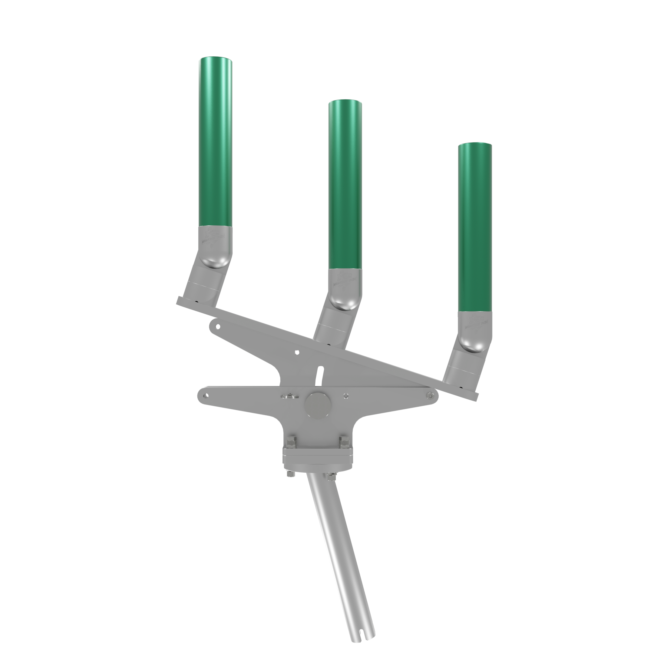 TRIPLE ARTICULATING TREE ROD HOLDER WITH GIMBAL