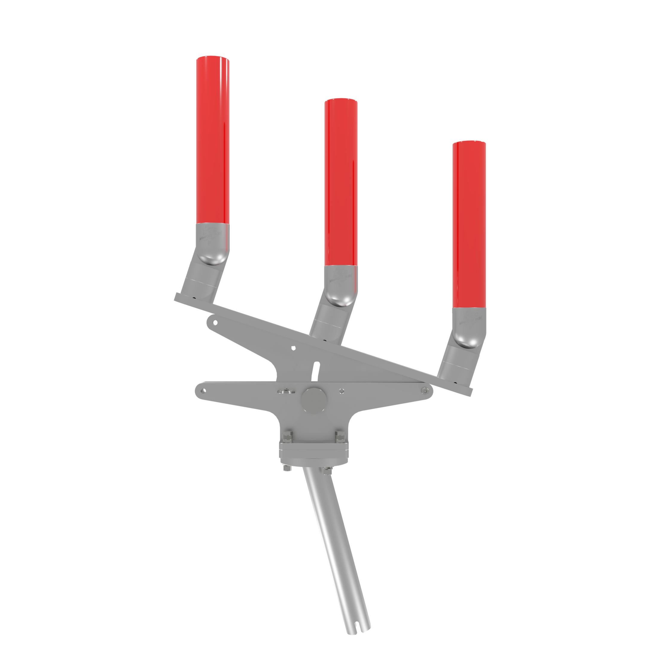 TRIPLE ARTICULATING TREE ROD HOLDER WITH GIMBAL