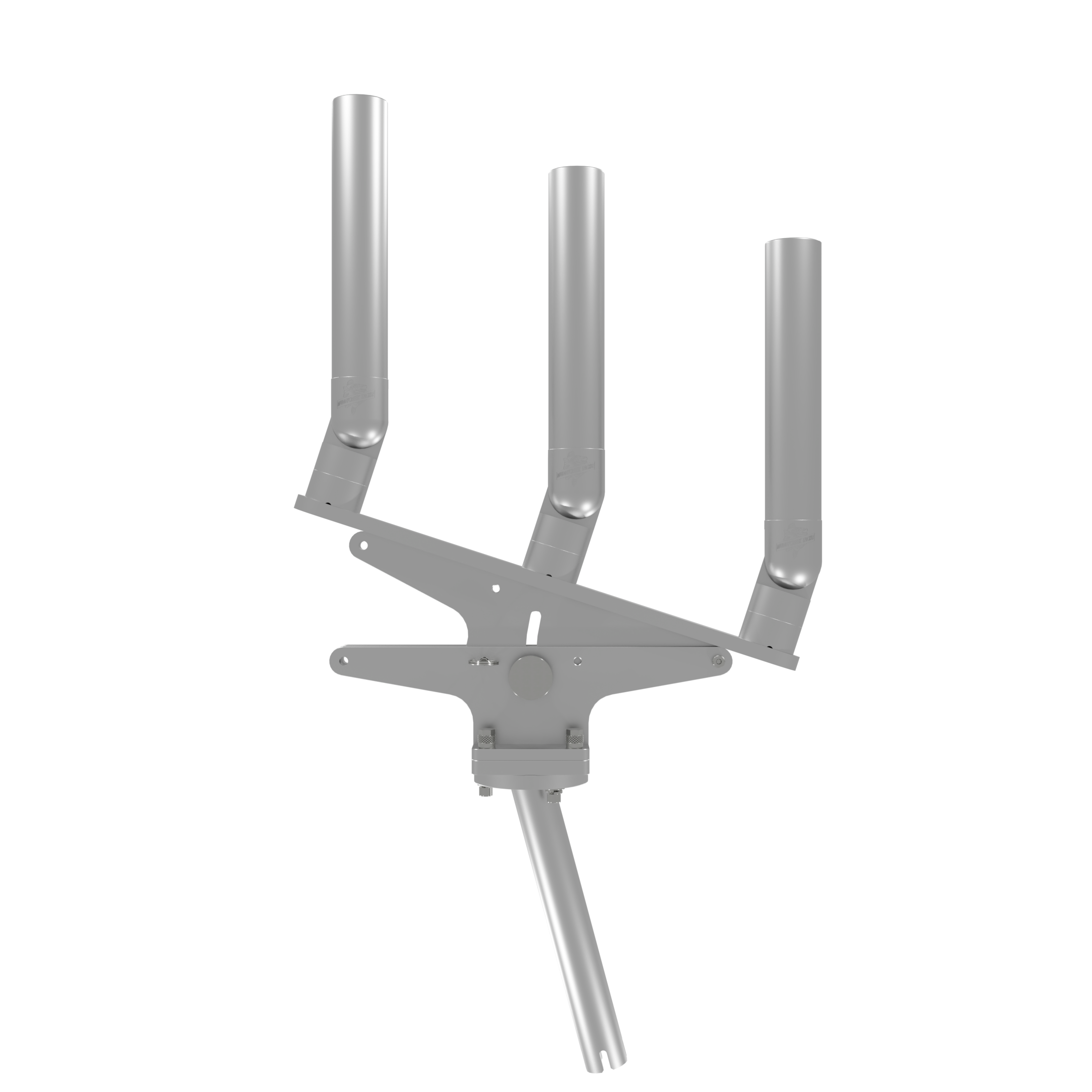 TRIPLE ARTICULATING TREE ROD HOLDER WITH GIMBAL