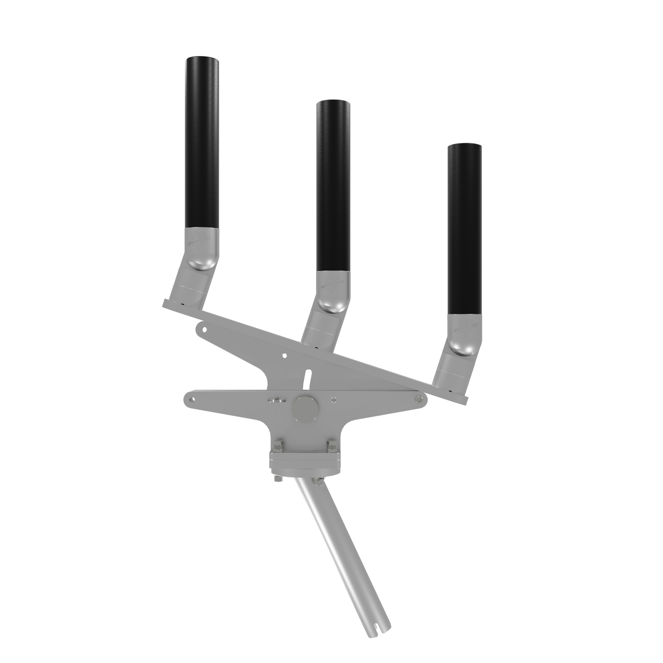 TRIPLE ARTICULATING TREE ROD HOLDER WITH GIMBAL