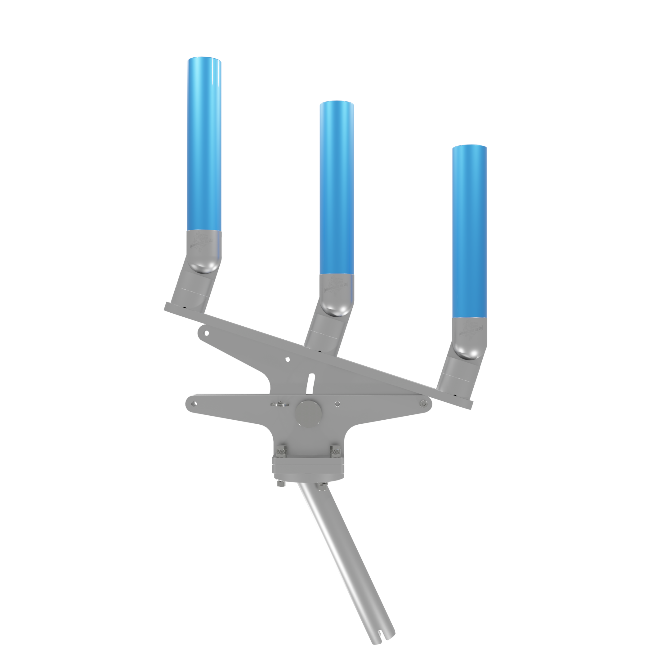 TRIPLE ARTICULATING TREE ROD HOLDER WITH GIMBAL