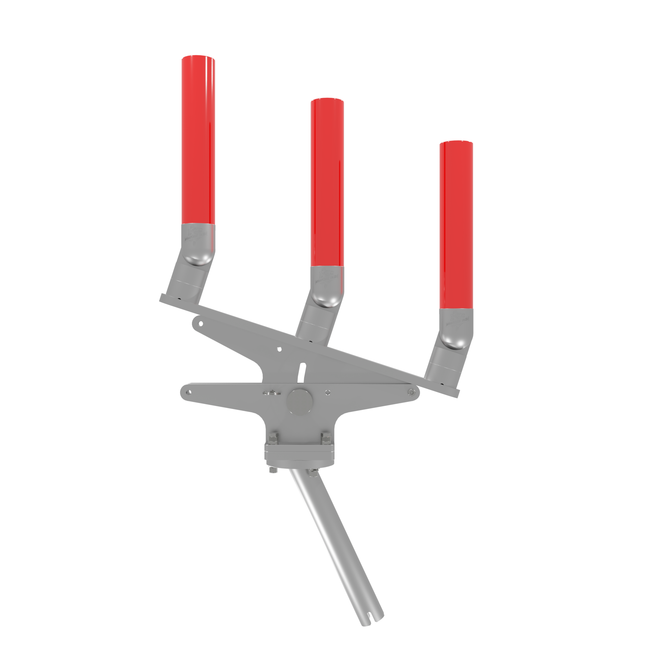 TRIPLE ARTICULATING TREE ROD HOLDER WITH GIMBAL