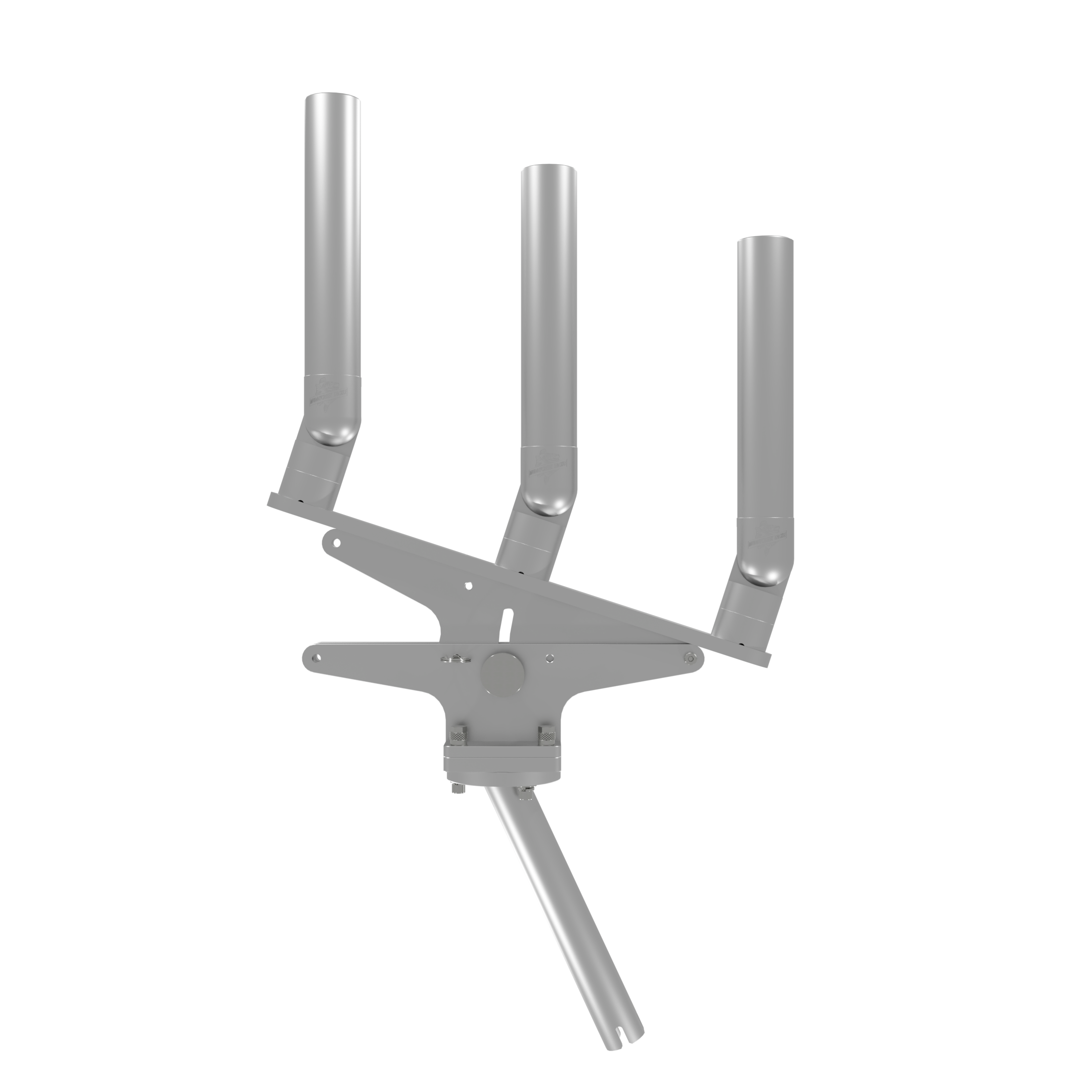 TRIPLE ARTICULATING TREE ROD HOLDER WITH GIMBAL