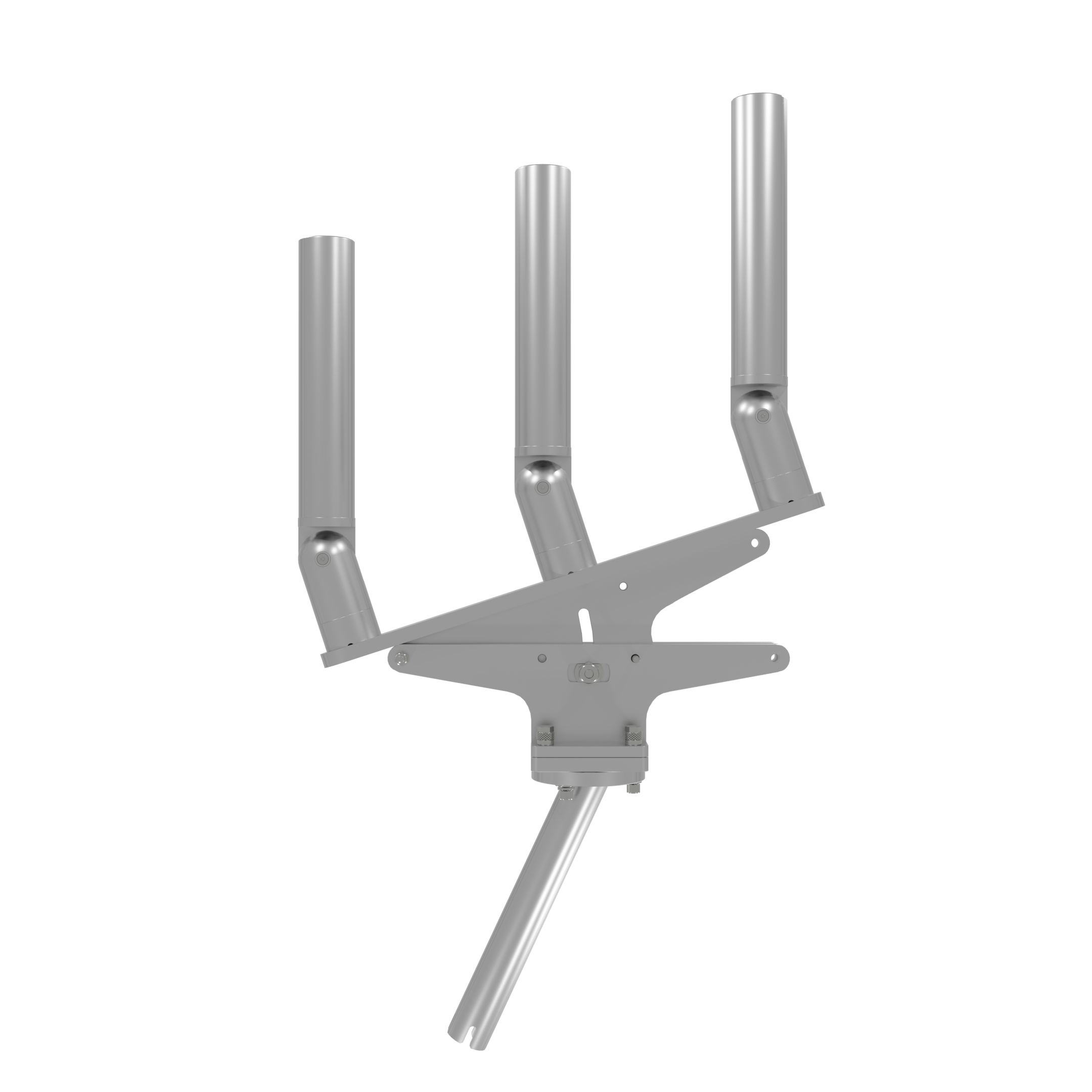 TRIPLE ARTICULATING TREE ROD HOLDER WITH GIMBAL