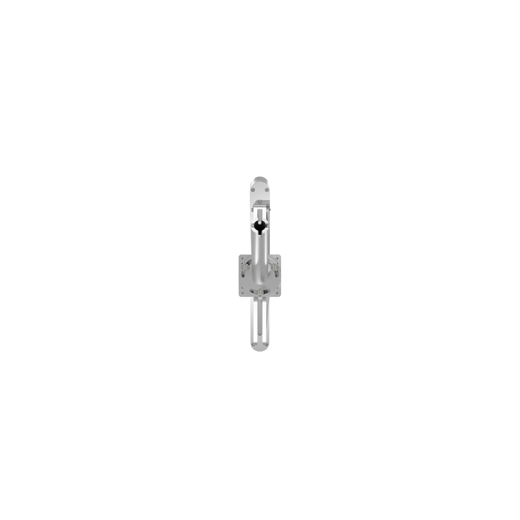 TRIPLE ARTICULATING TREE ROD HOLDER WITH GIMBAL