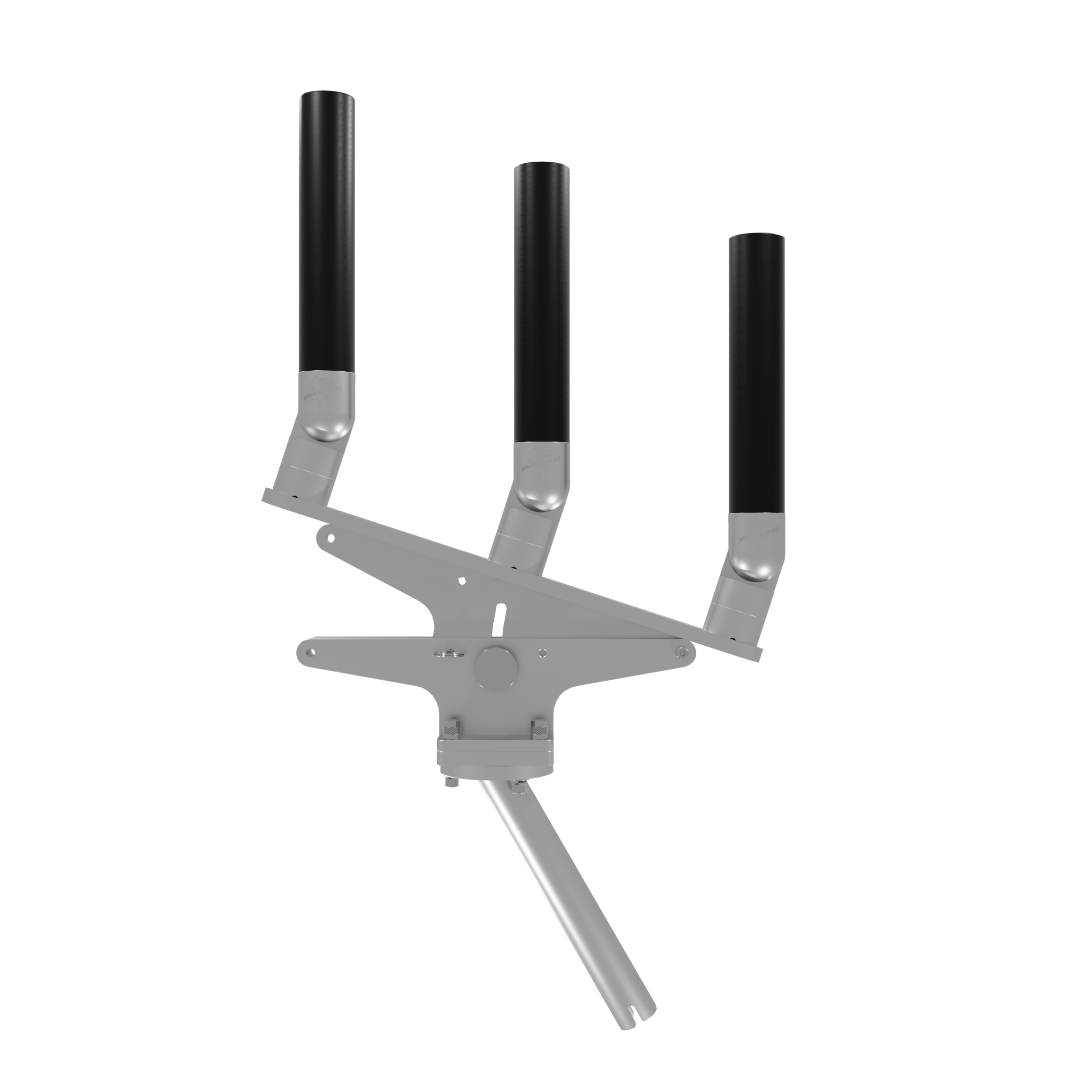TRIPLE ARTICULATING TREE ROD HOLDER WITH GIMBAL