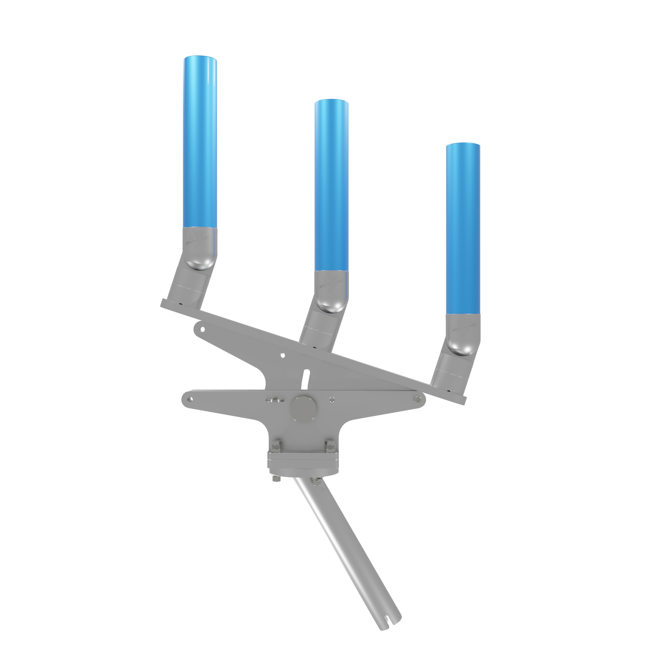 TRIPLE ARTICULATING TREE ROD HOLDER WITH GIMBAL