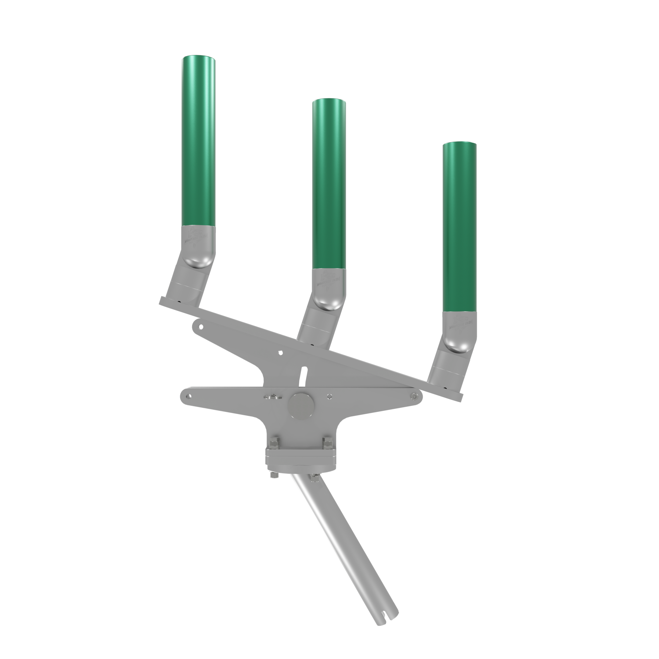 TRIPLE ARTICULATING TREE ROD HOLDER WITH GIMBAL