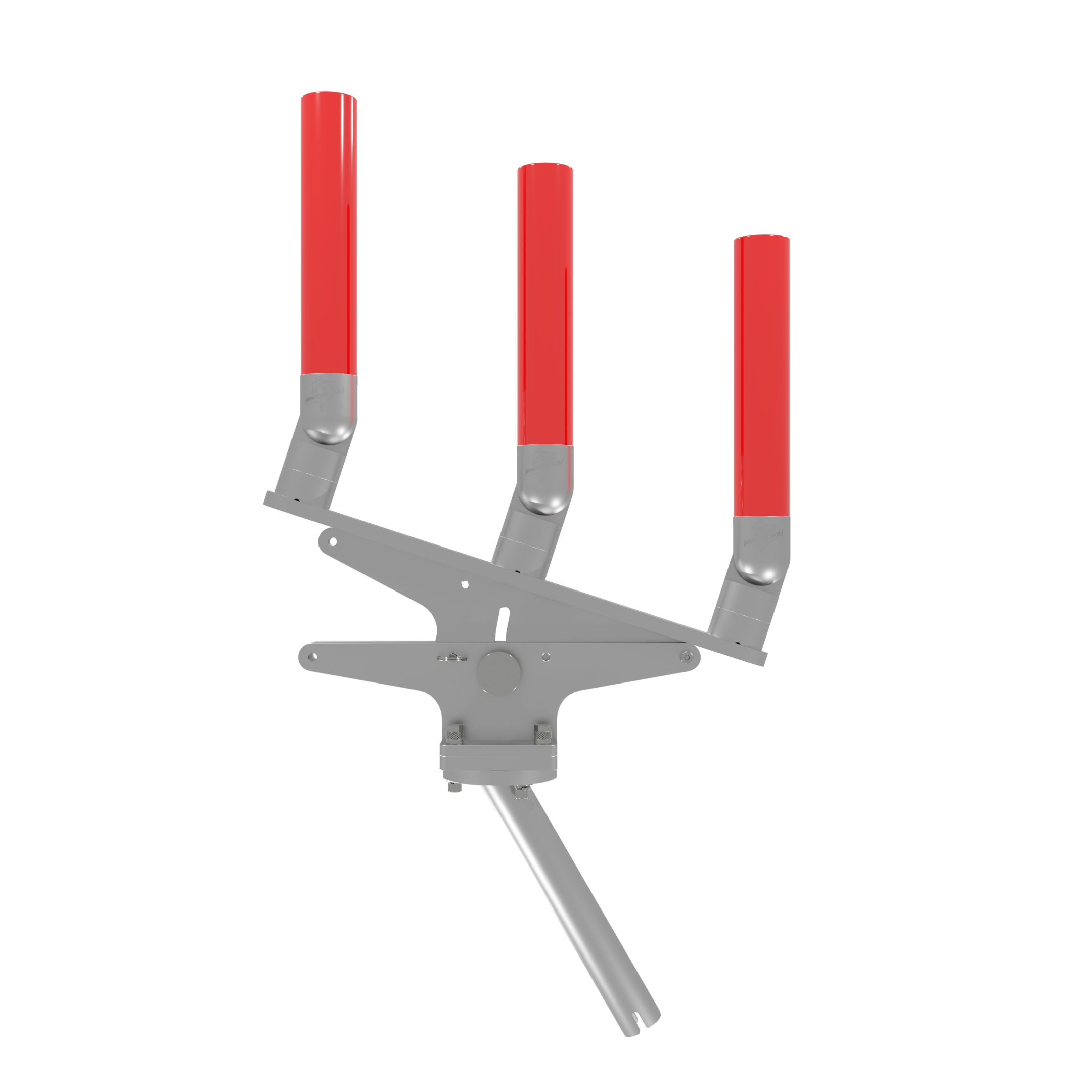 TRIPLE ARTICULATING TREE ROD HOLDER WITH GIMBAL