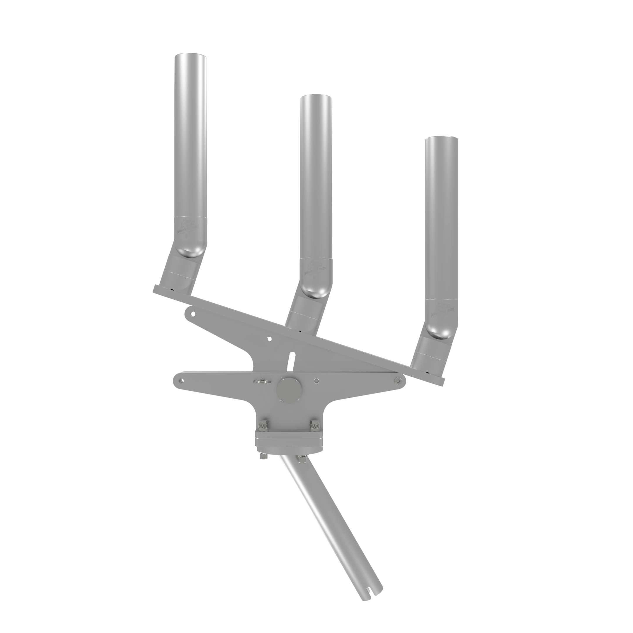 TRIPLE ARTICULATING TREE ROD HOLDER WITH GIMBAL