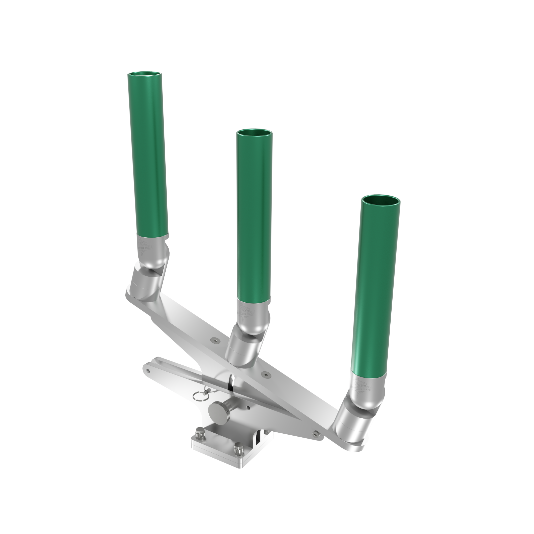 TRIPLE ARTICULATING TREE ROD HOLDER WITH MOUNT