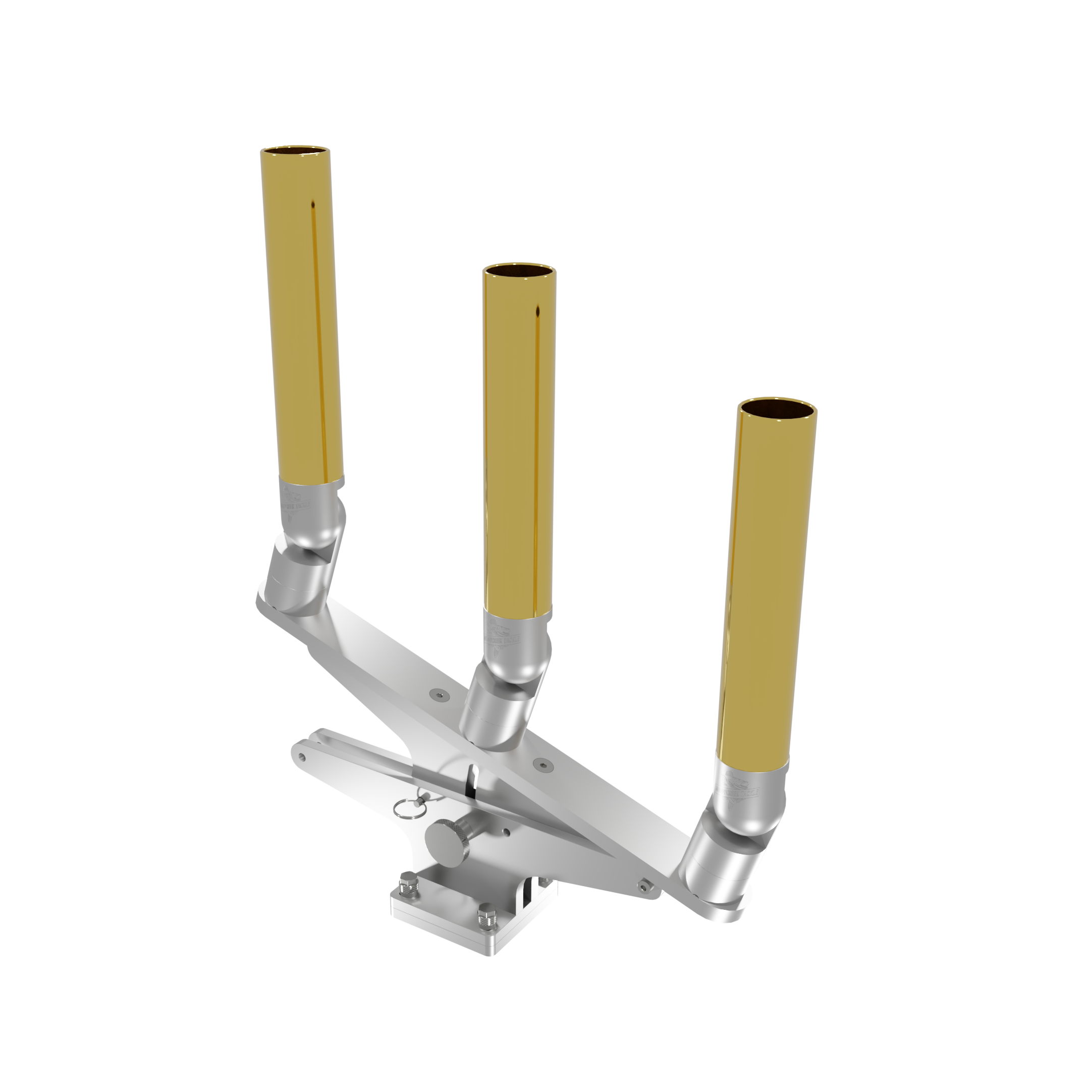 TRIPLE ARTICULATING TREE ROD HOLDER WITH MOUNT