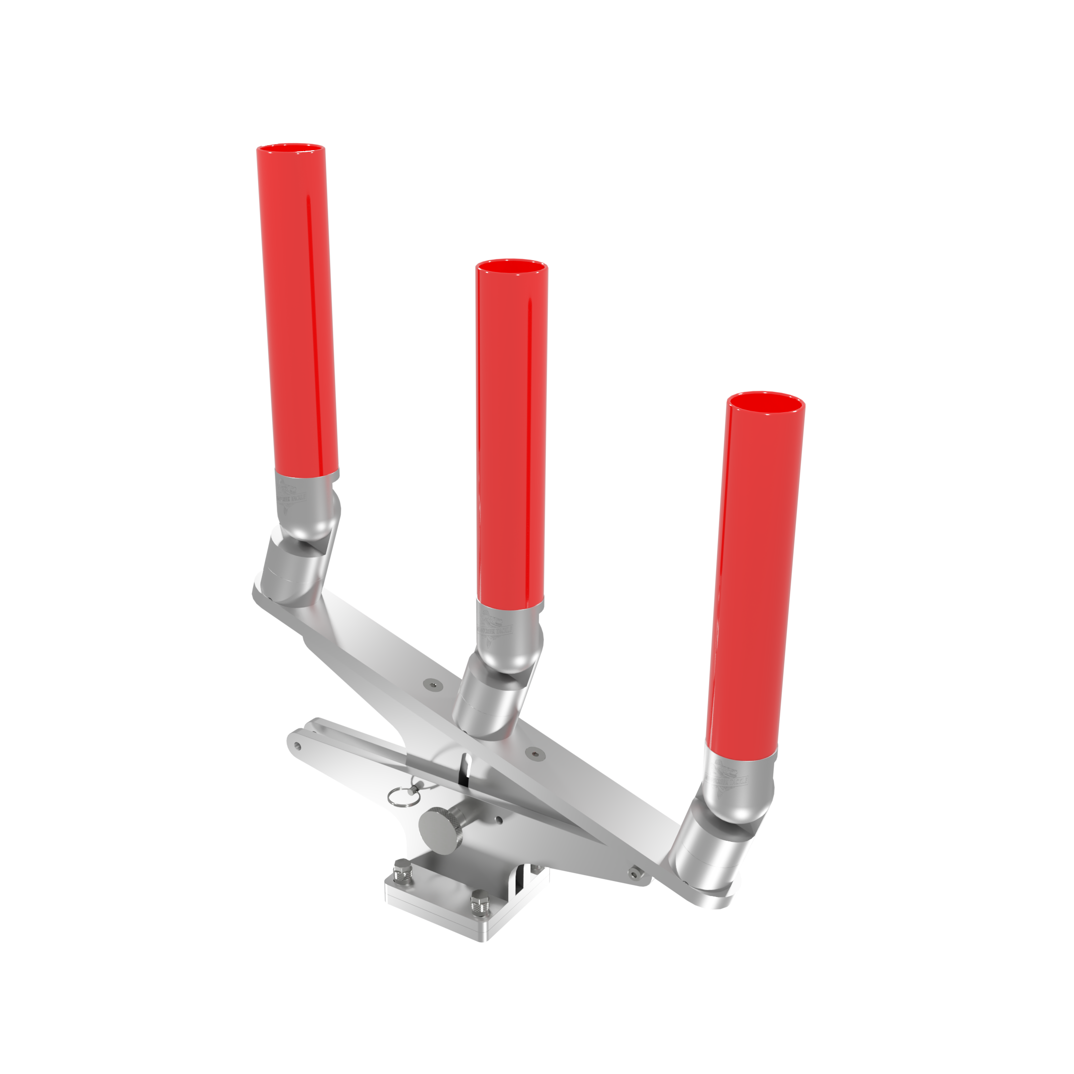 TRIPLE ARTICULATING TREE ROD HOLDER WITH MOUNT