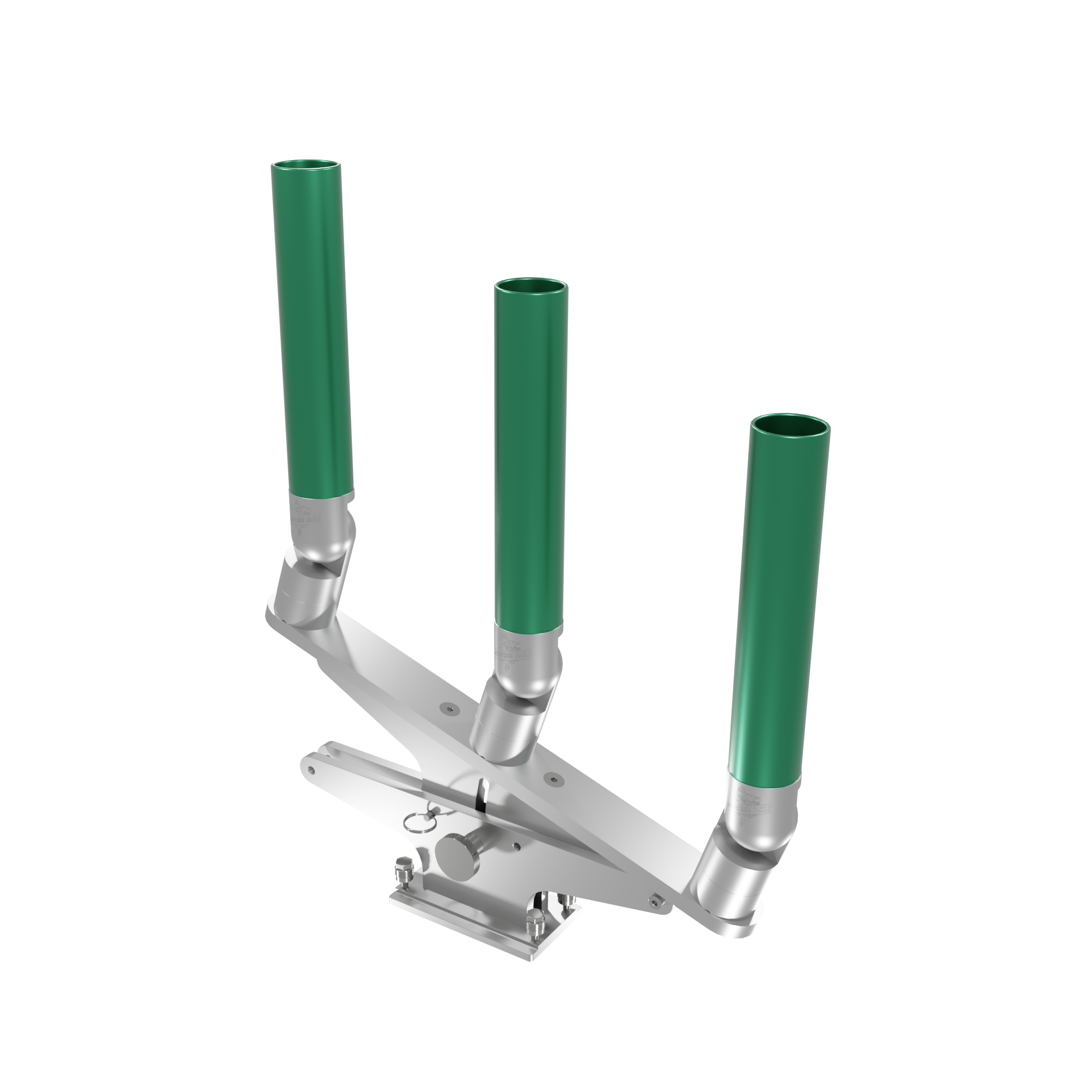 TRIPLE ARTICULATING TREE ROD HOLDER WITH MOUNT