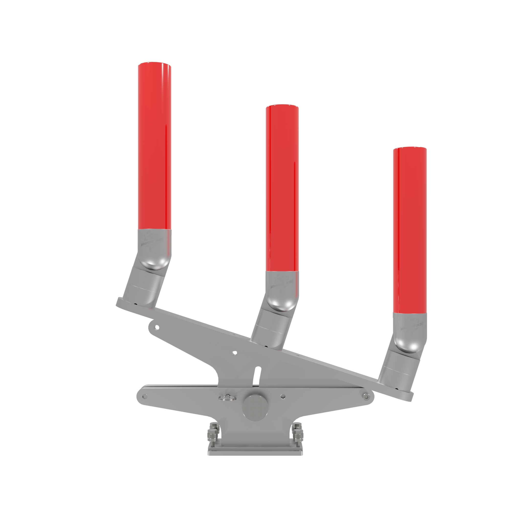 TRIPLE ARTICULATING TREE ROD HOLDER WITH MOUNT
