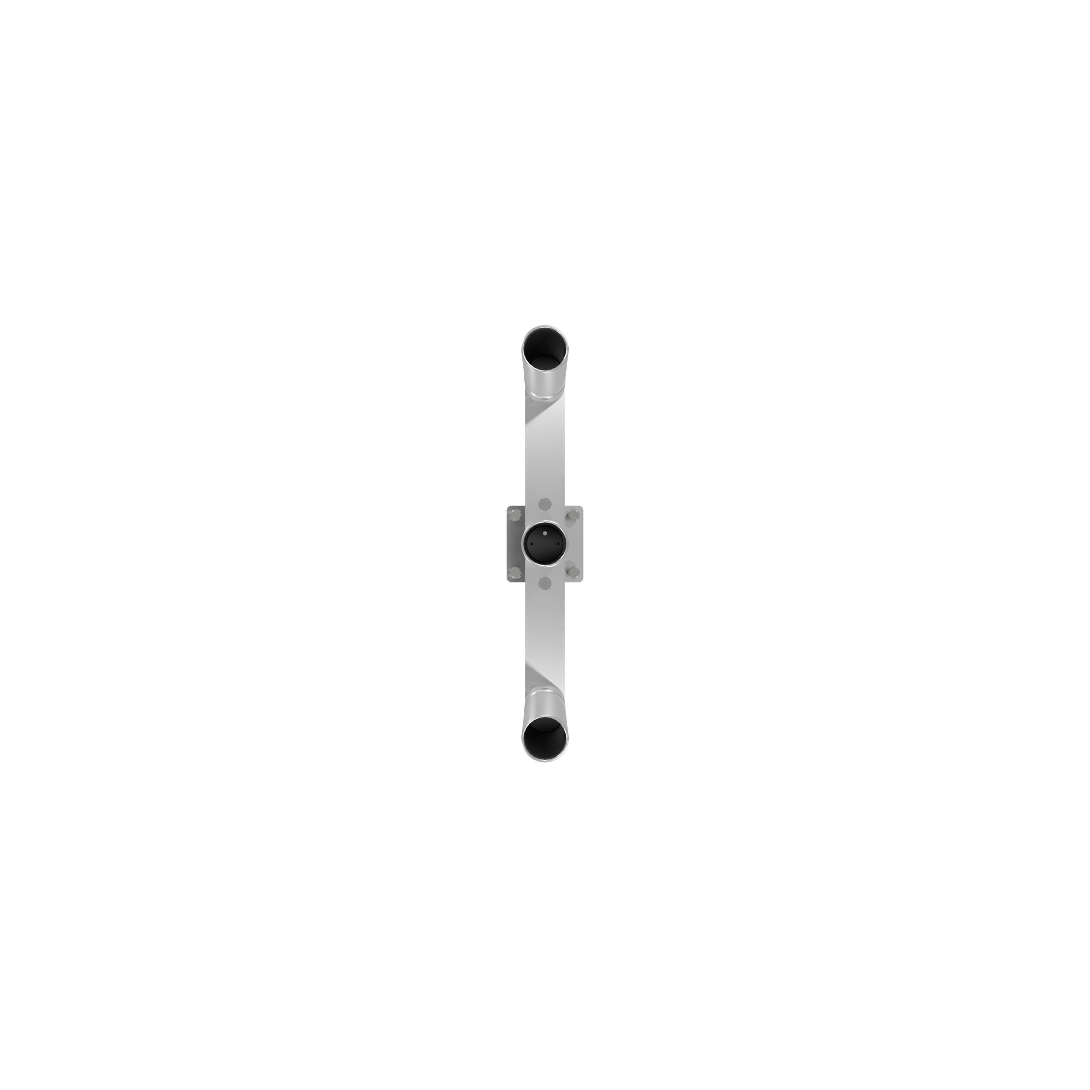 TRIPLE HORIZONTAL TREE ROD HOLDER WITH GIMBAL