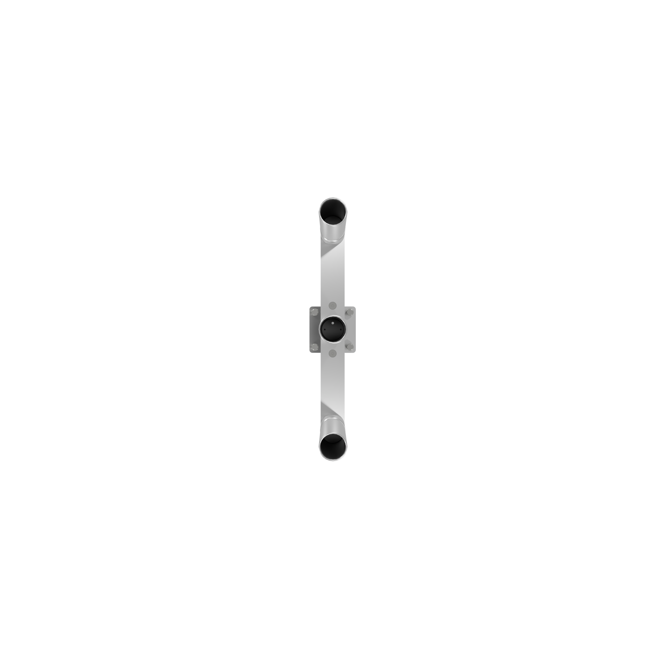 TRIPLE HORIZONTAL TREE ROD HOLDER WITH GIMBAL