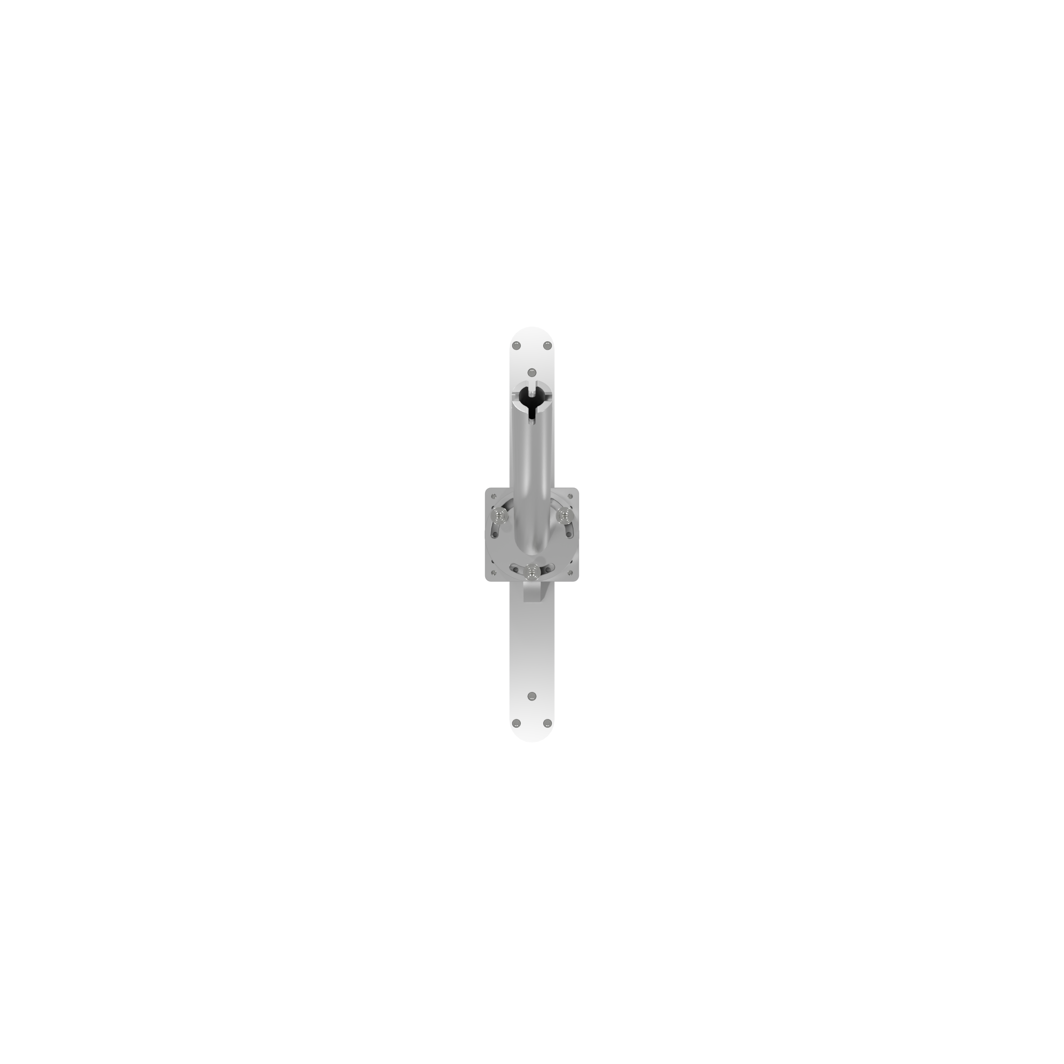 TRIPLE HORIZONTAL TREE ROD HOLDER WITH GIMBAL
