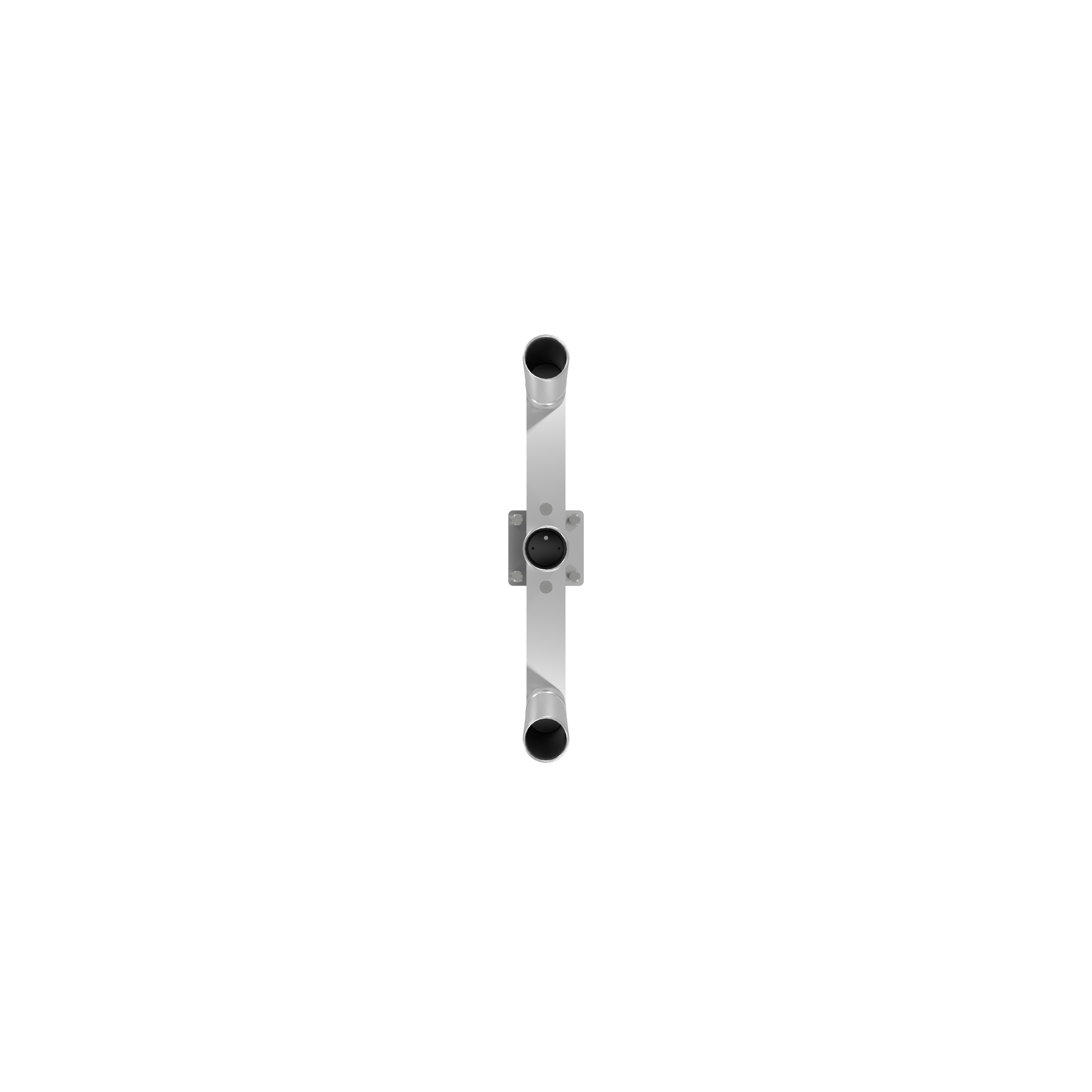 TRIPLE HORIZONTAL TREE ROD HOLDER WITH GIMBAL