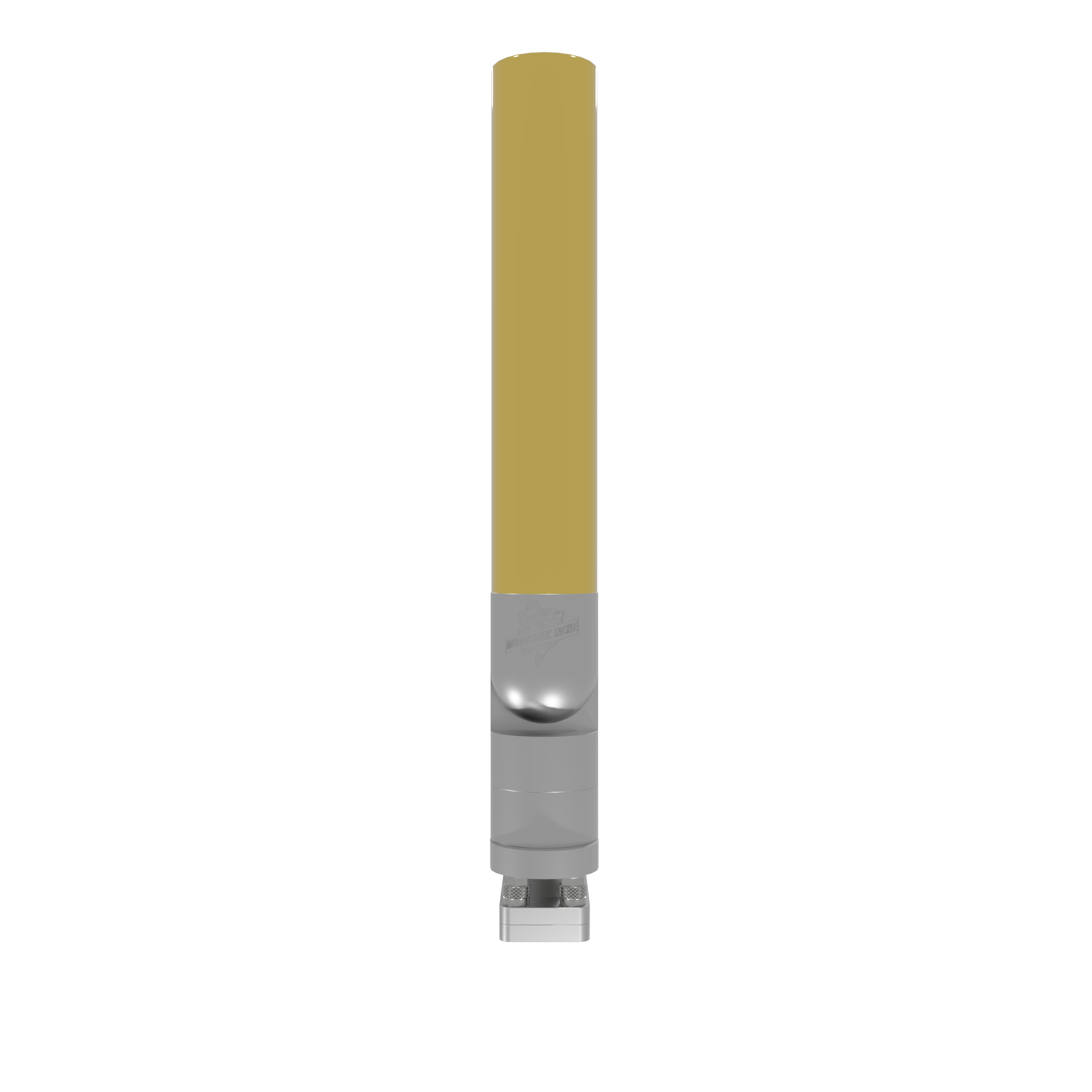 TRIPLE HORIZONTAL TREE ROD HOLDER WITH SKINNY GUNWALE MOUNT