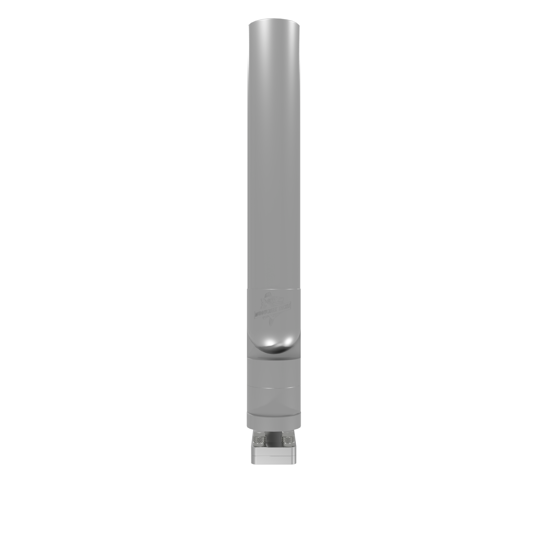 TRIPLE HORIZONTAL TREE ROD HOLDER WITH SKINNY GUNWALE MOUNT