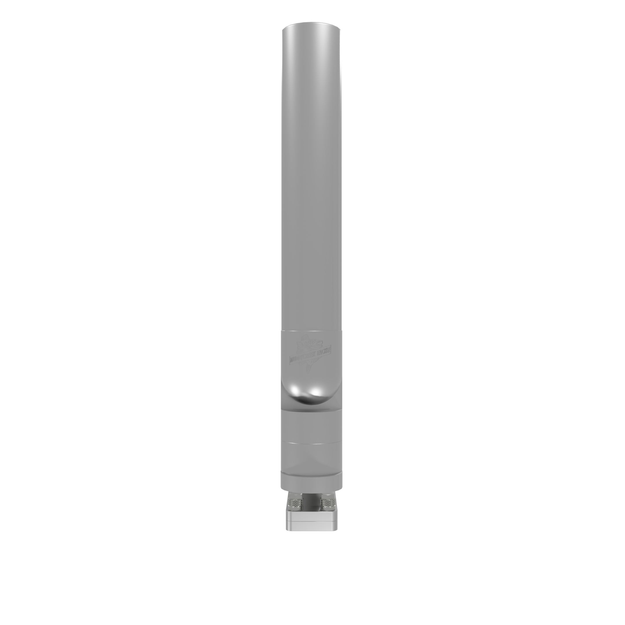 TRIPLE HORIZONTAL TREE ROD HOLDER WITH SKINNY GUNWALE MOUNT